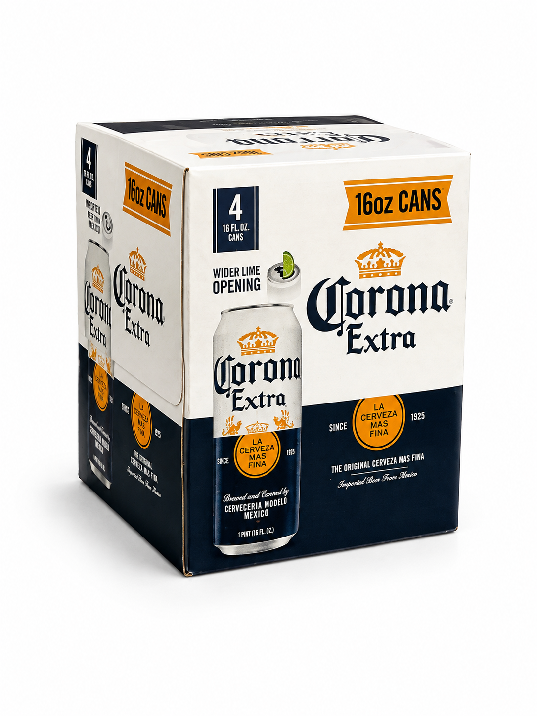 Corona Extra 4pk 16oz Cans