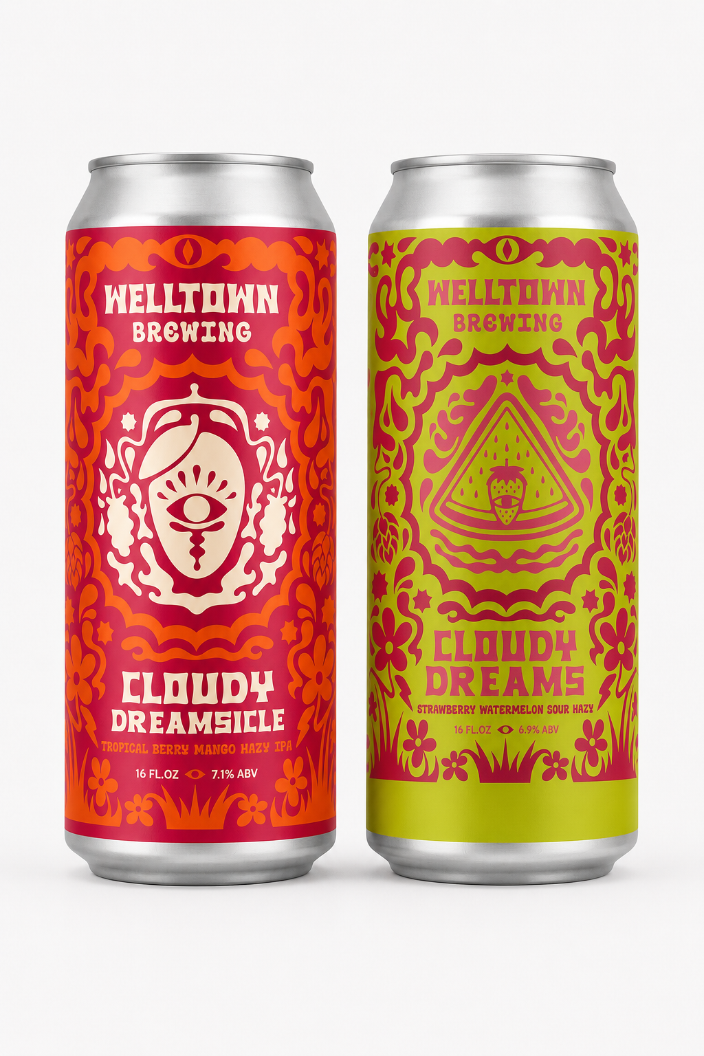 Welltown Cloudy Dreams Mixed 4pk