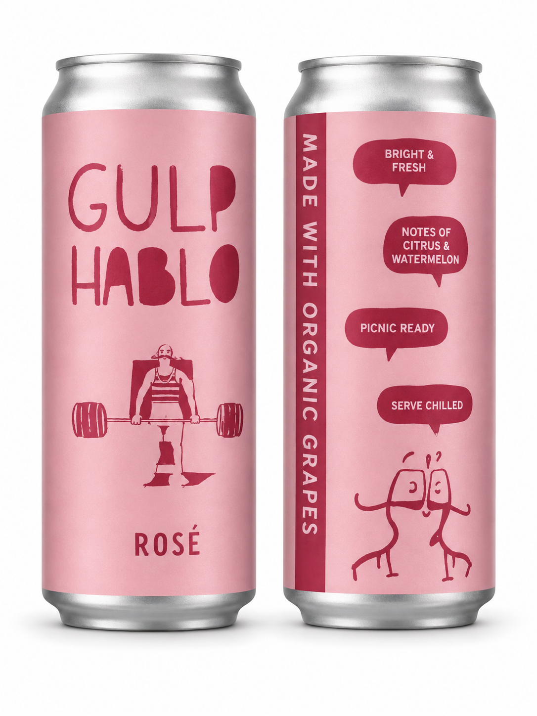 Gulp Hablo Rosé Can