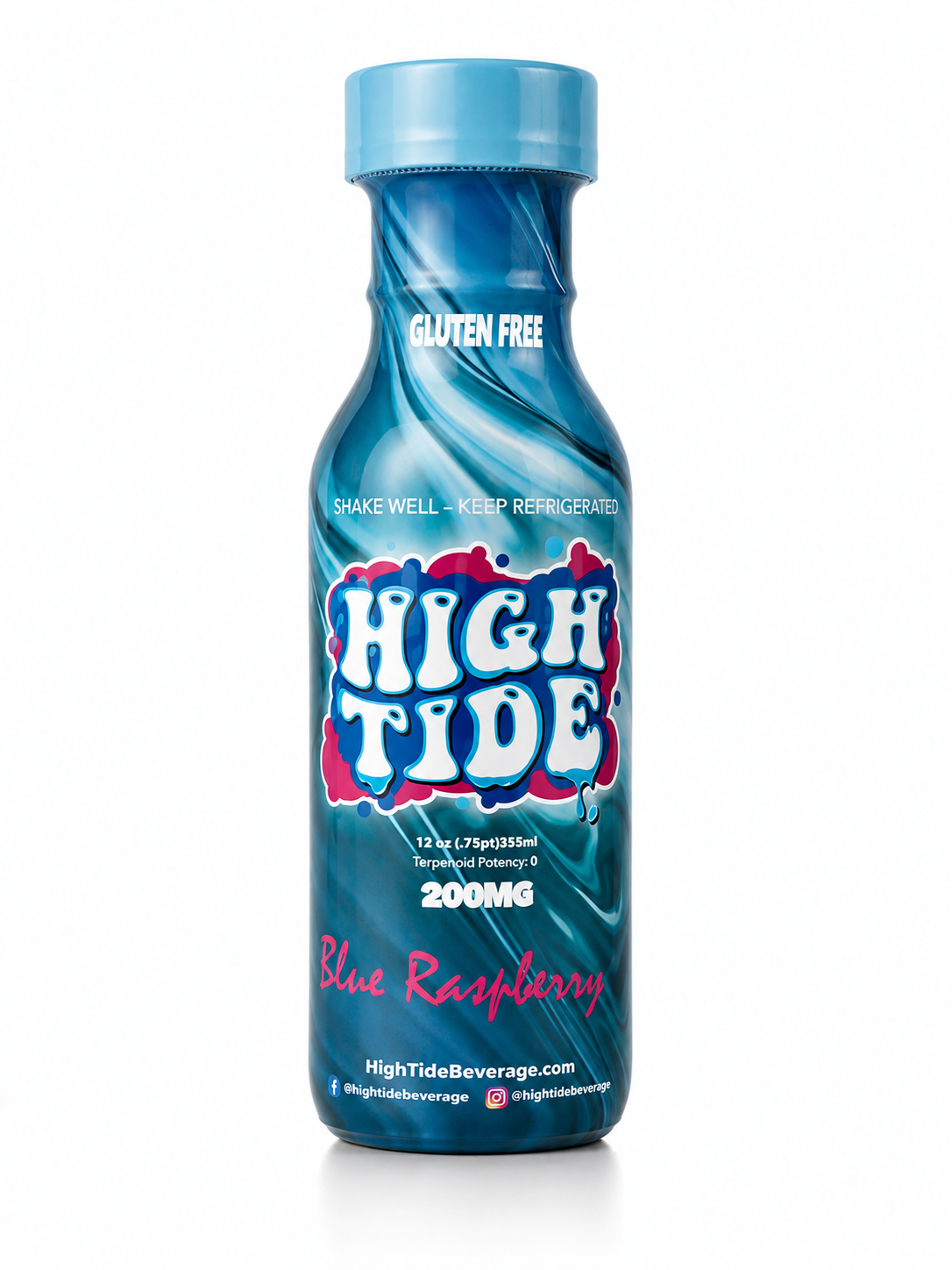 High Tide THC (200mg) Blue Raspberry