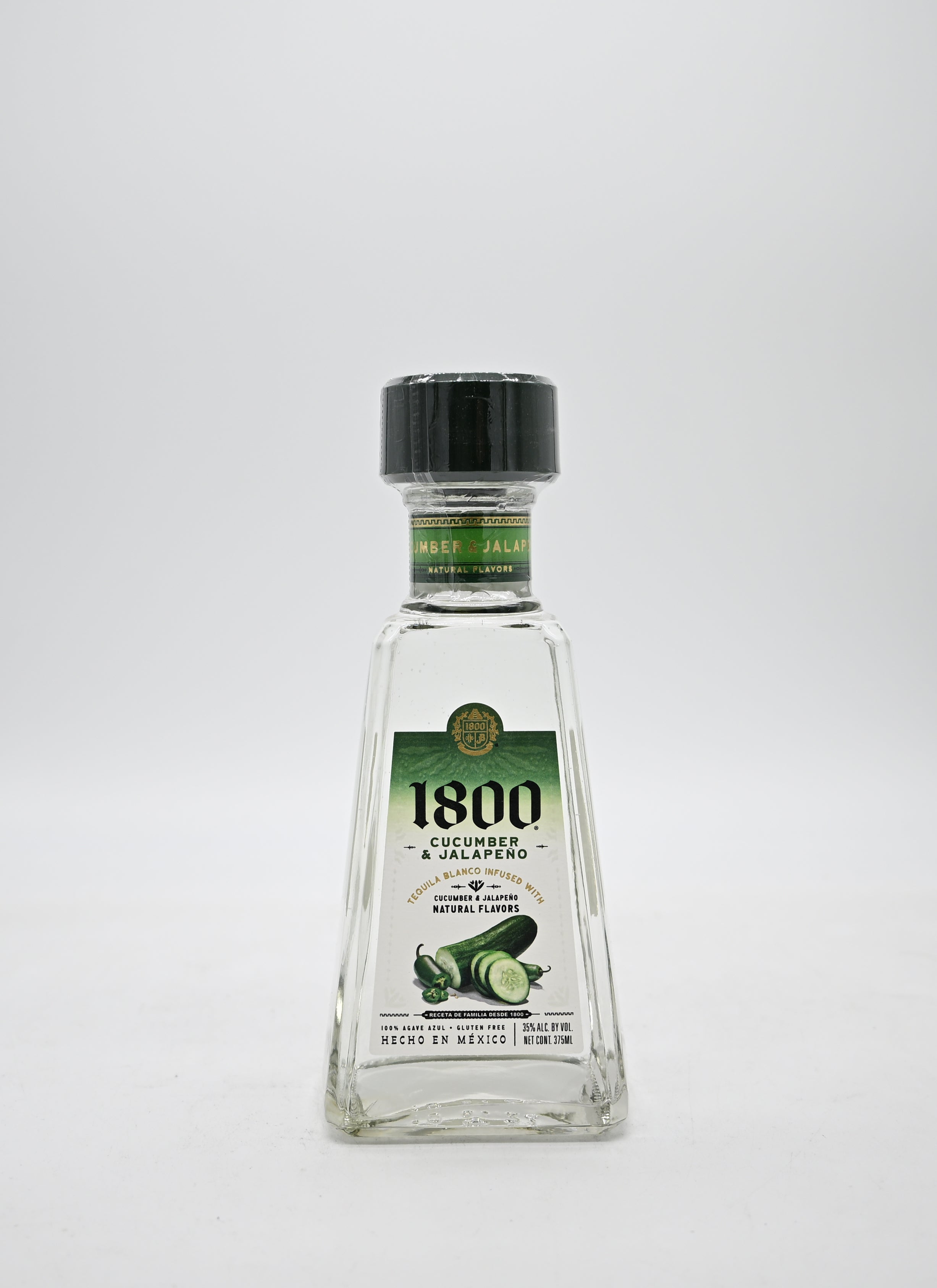 1800 cucumber Jalapeño (375mL)