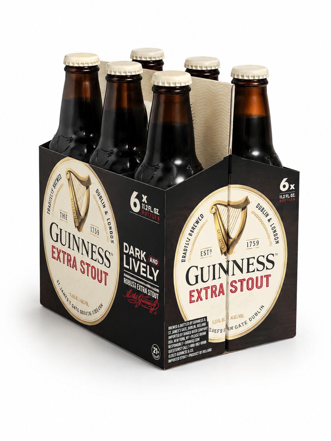 Guinness Extra Stout 6pk