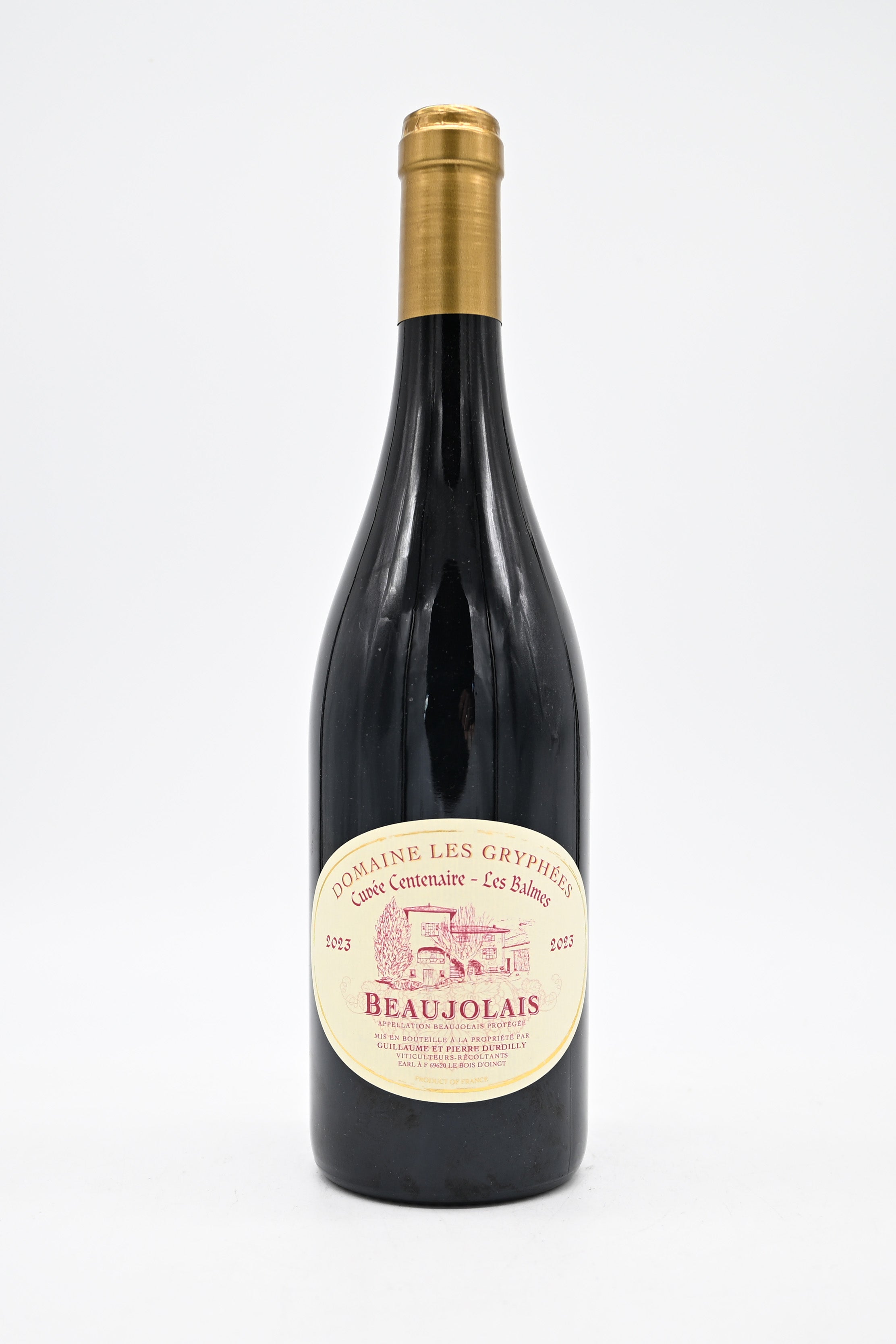 Domaine Les Gryphees Beaujolais Cuvée Centenaire Les Balm