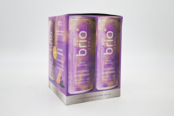 Brio Lavender Lemonade 4 Pack