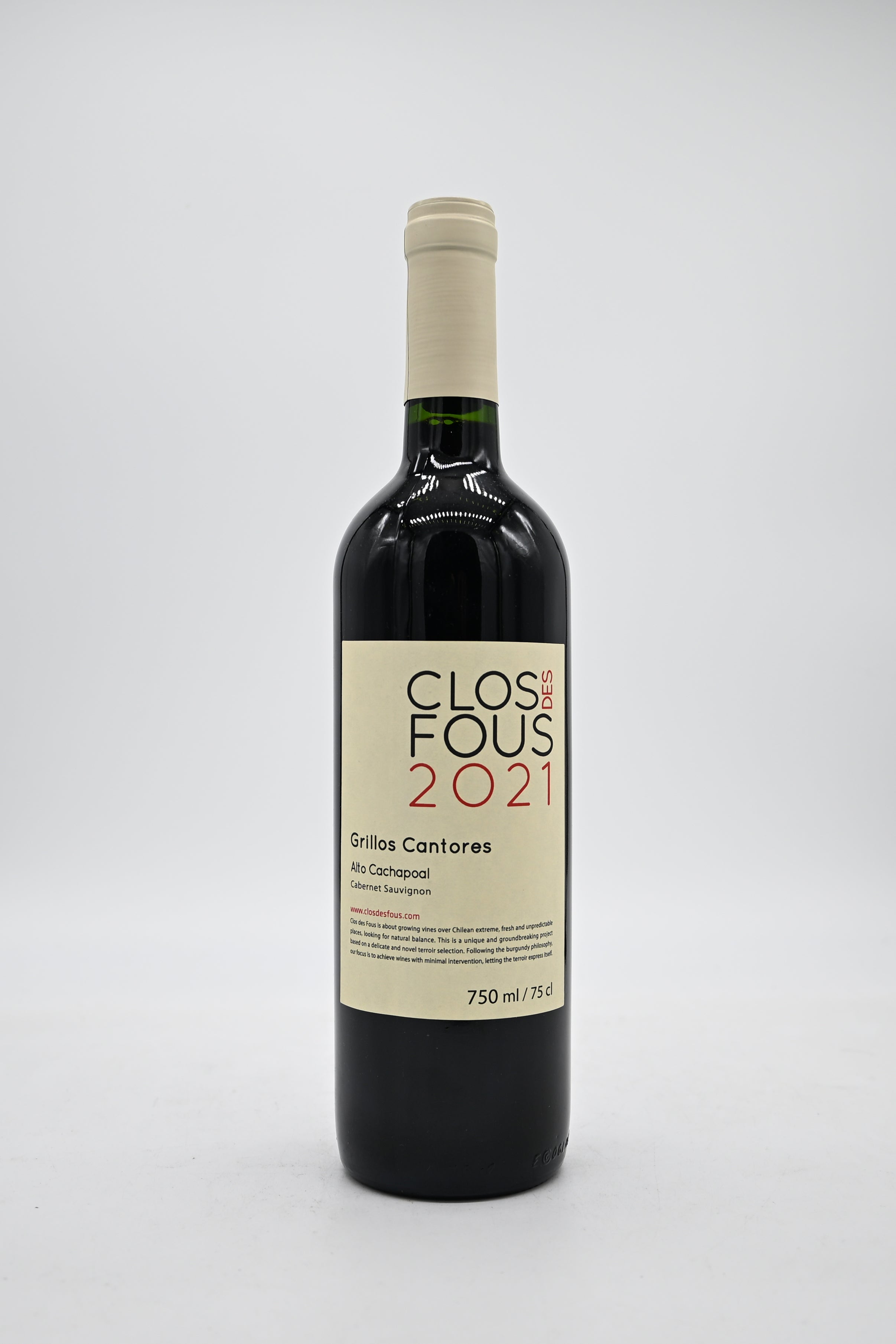 Clos des Fous Grillos Cantores Cabernet Sauvignon