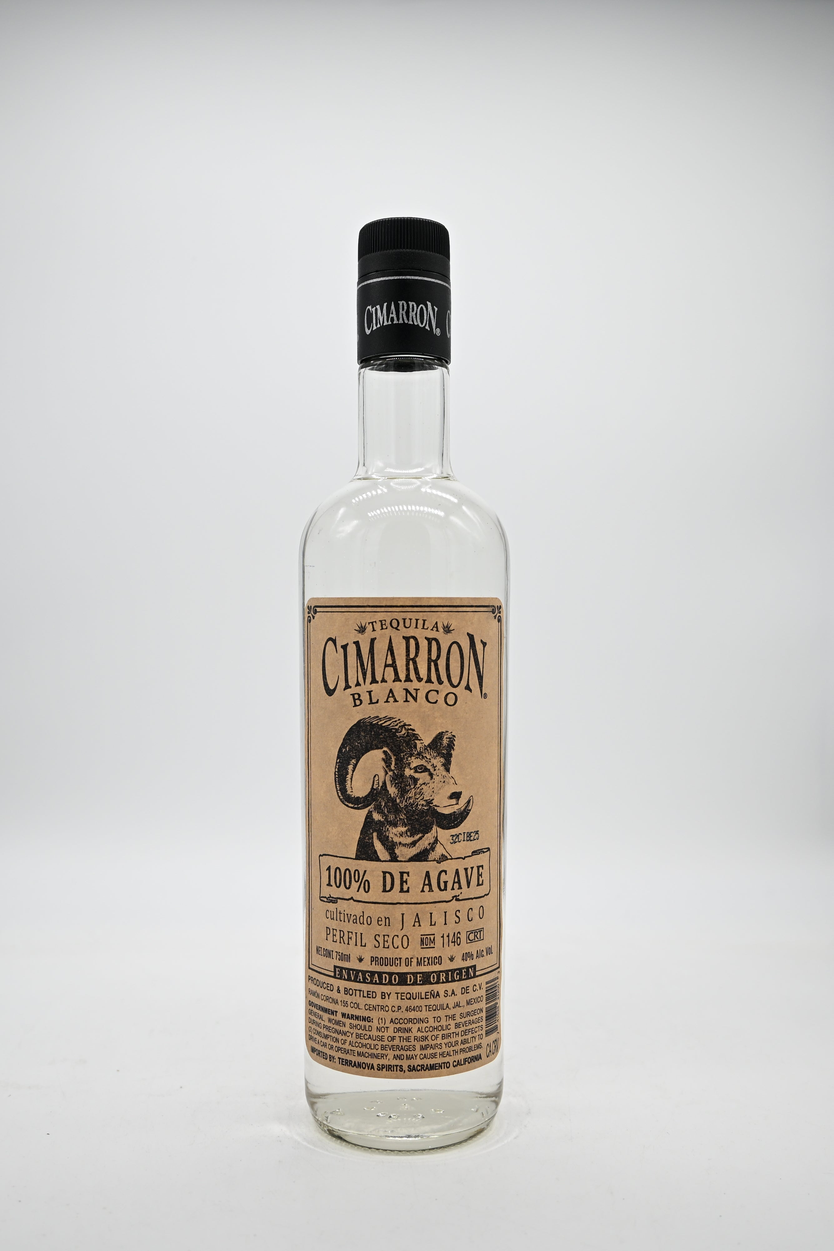 Cimarron Blanco Tequila 750ml