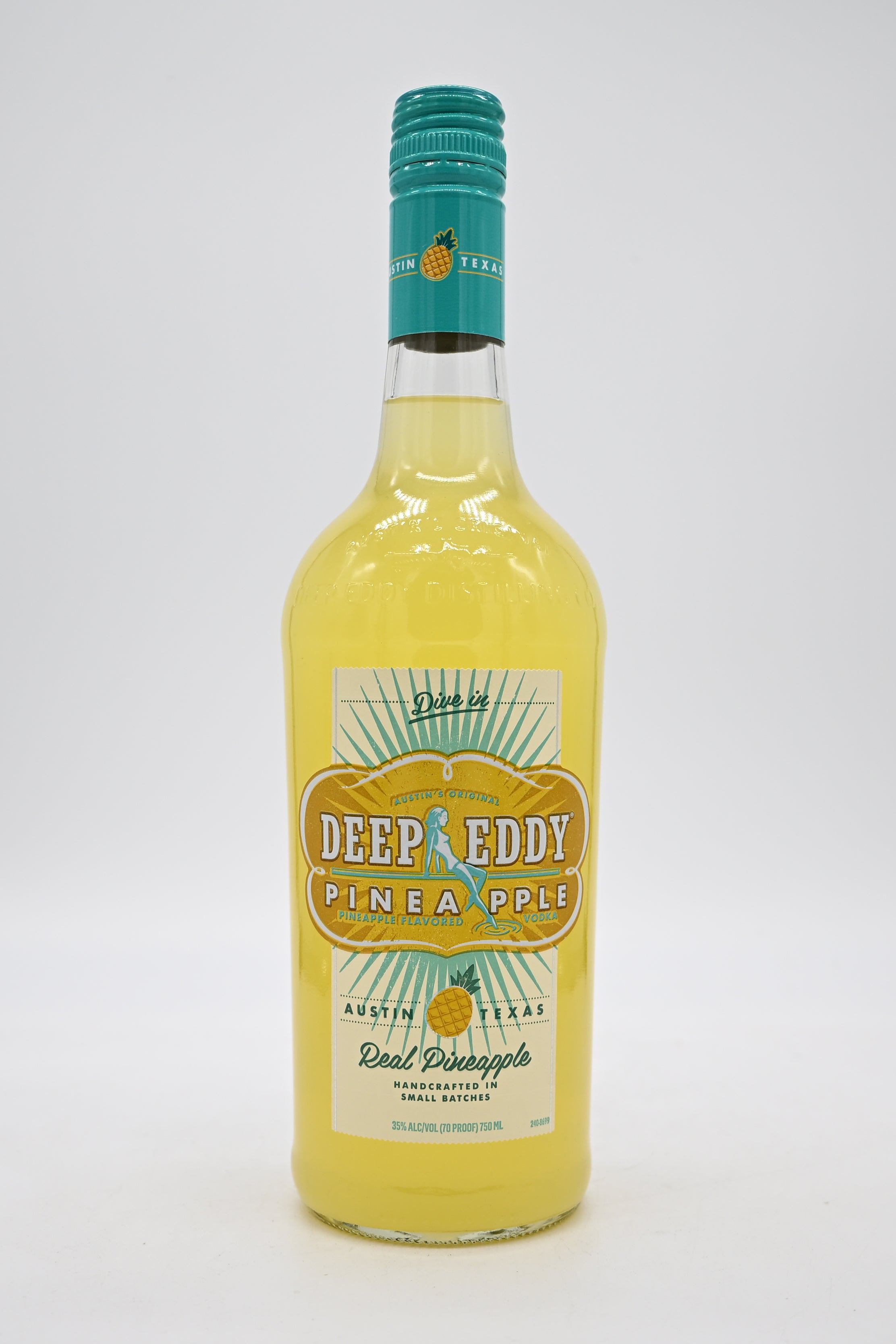 Deep Eddy Pineapple Vodka 750mL – Blue Dome Bottle Shop