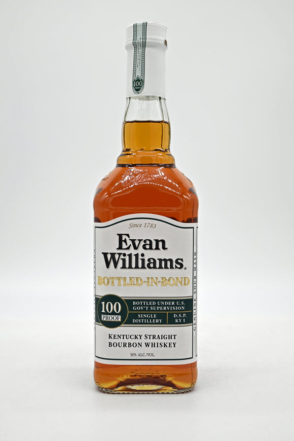 Evan WIlliams White Label Bottled-in-Bond 750mL