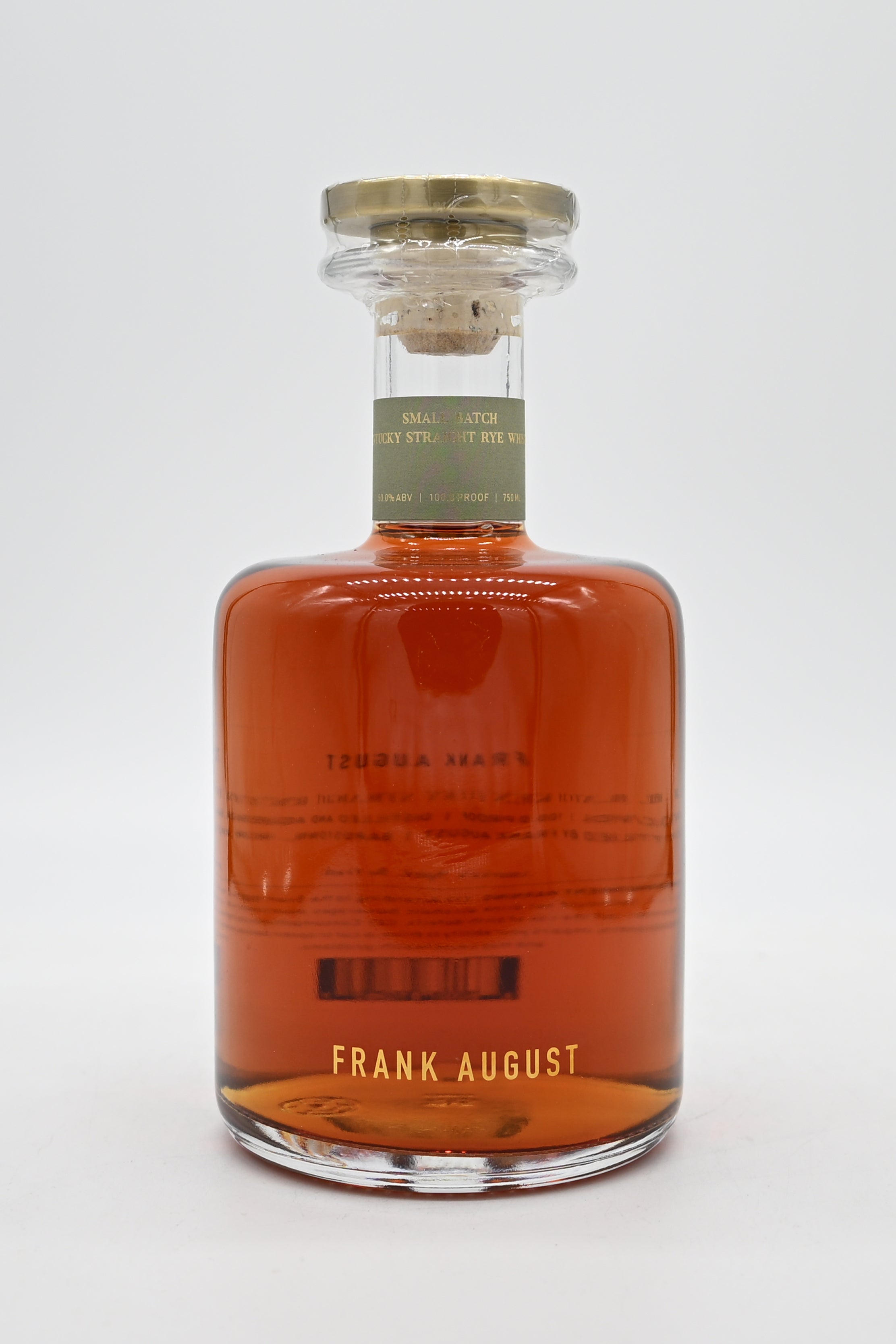 Frank August Rye Whiskey 750mL