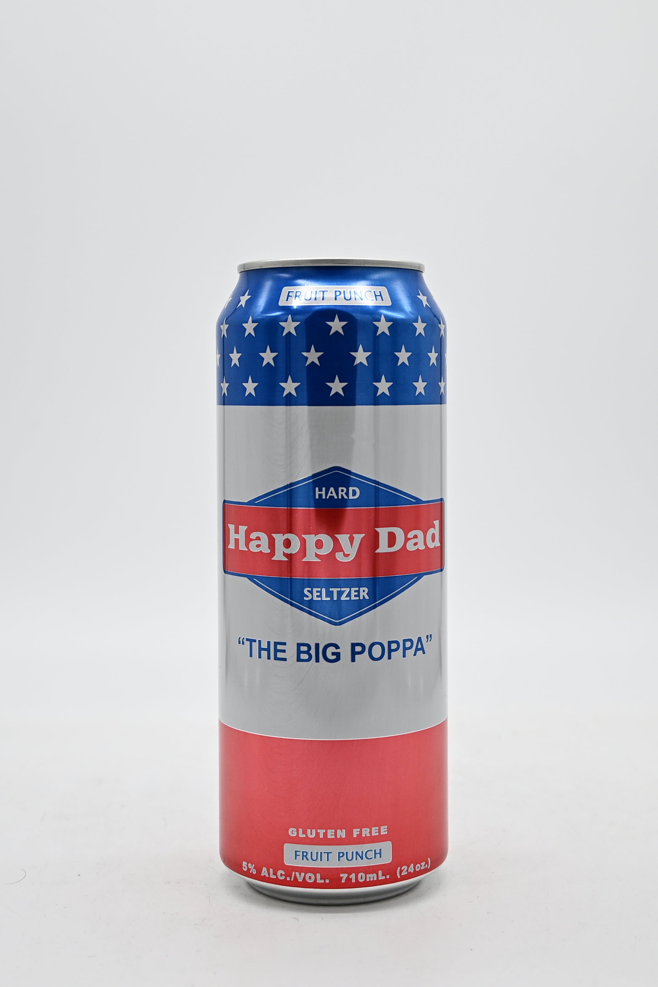 Happy Dad Seltzers Fruit Punch 24oz Can