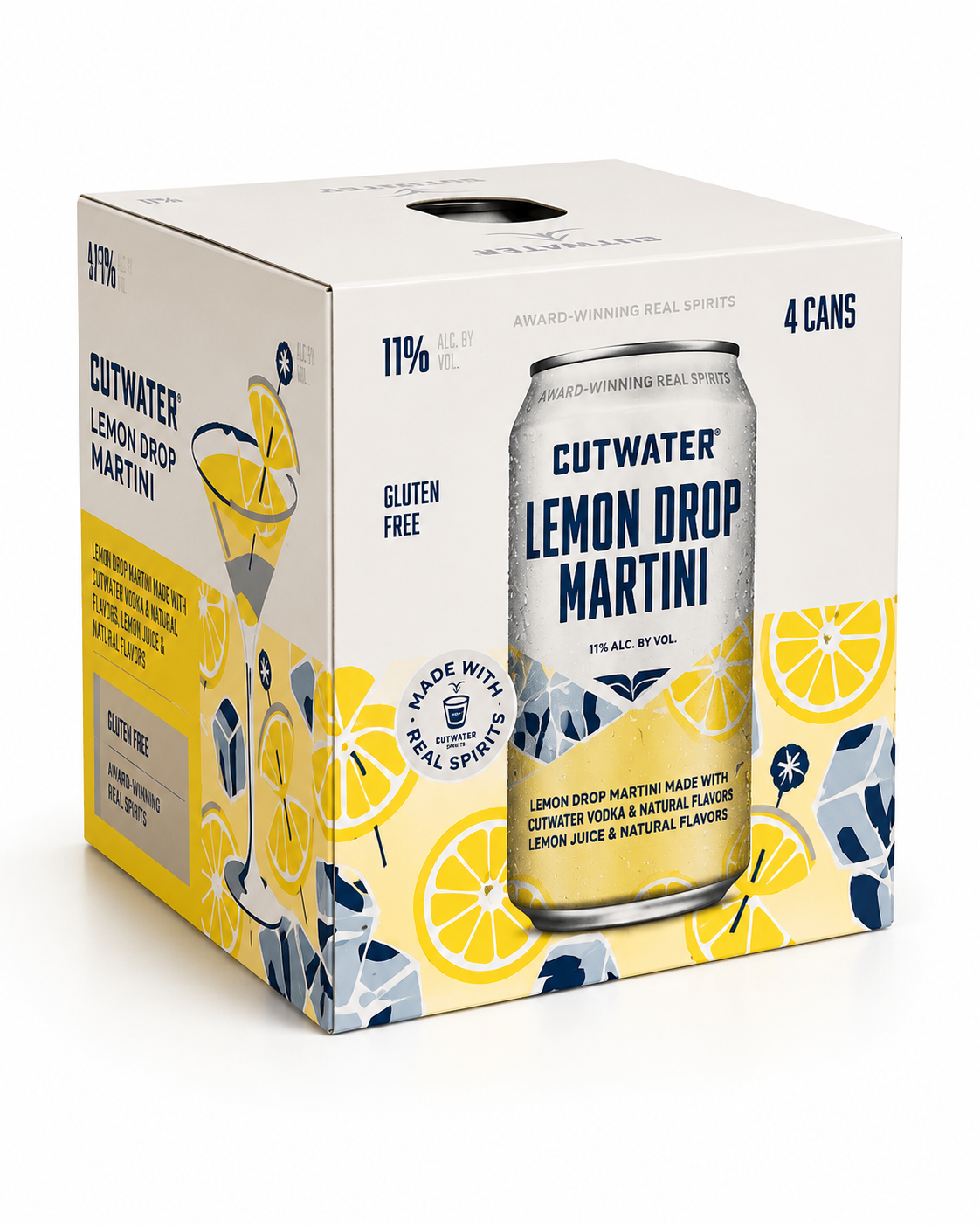 Cutwater 4pk Lemon Drop Martini