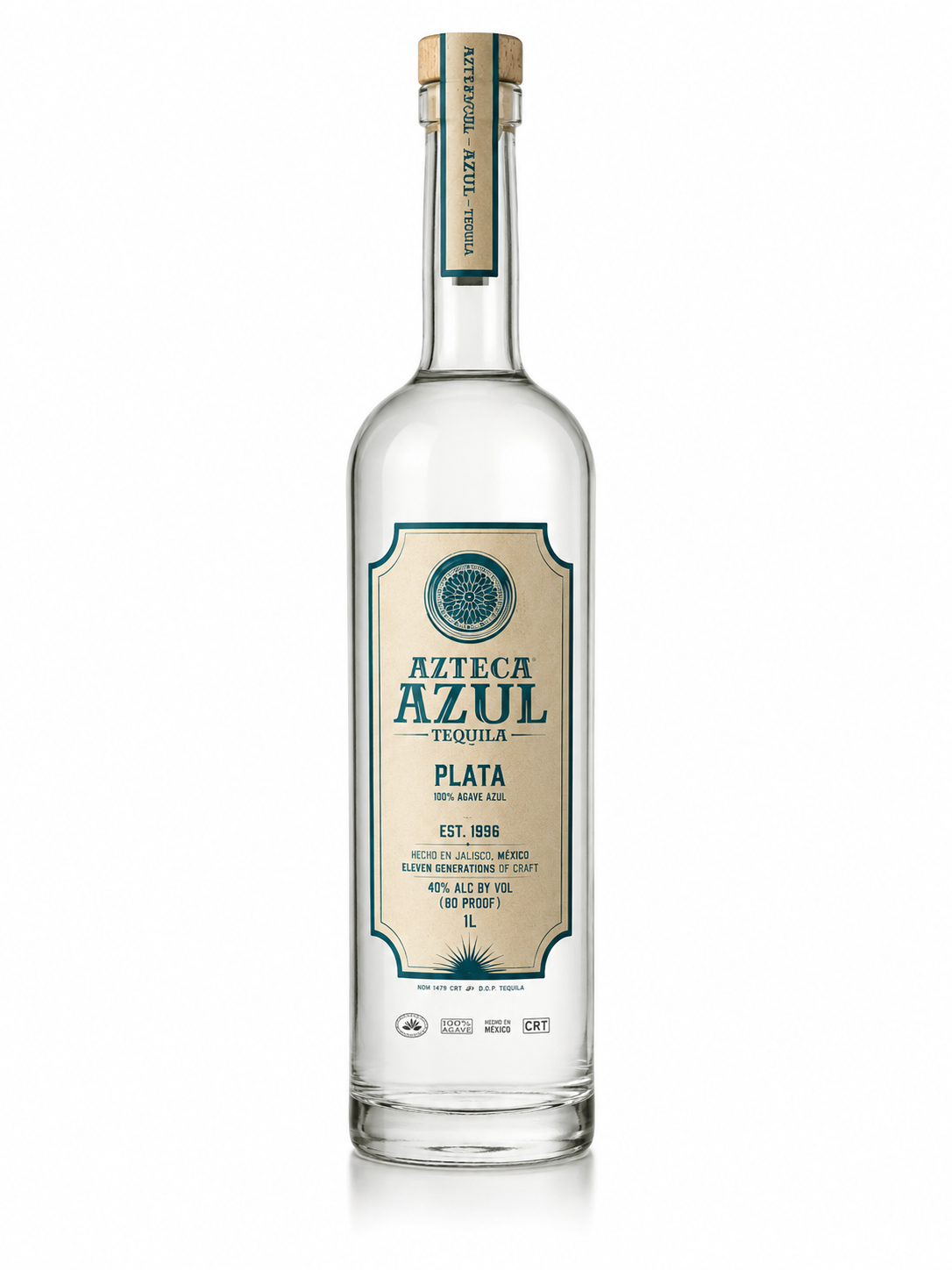 Azteca Azul Plata Tequila (750ml)