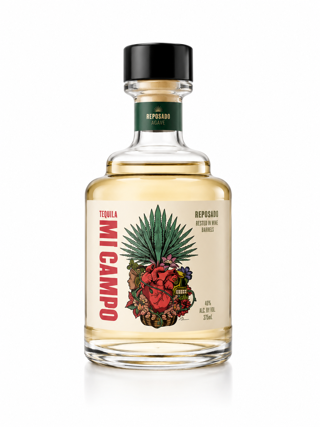 Mi Campo Tequila Reposado 375ml