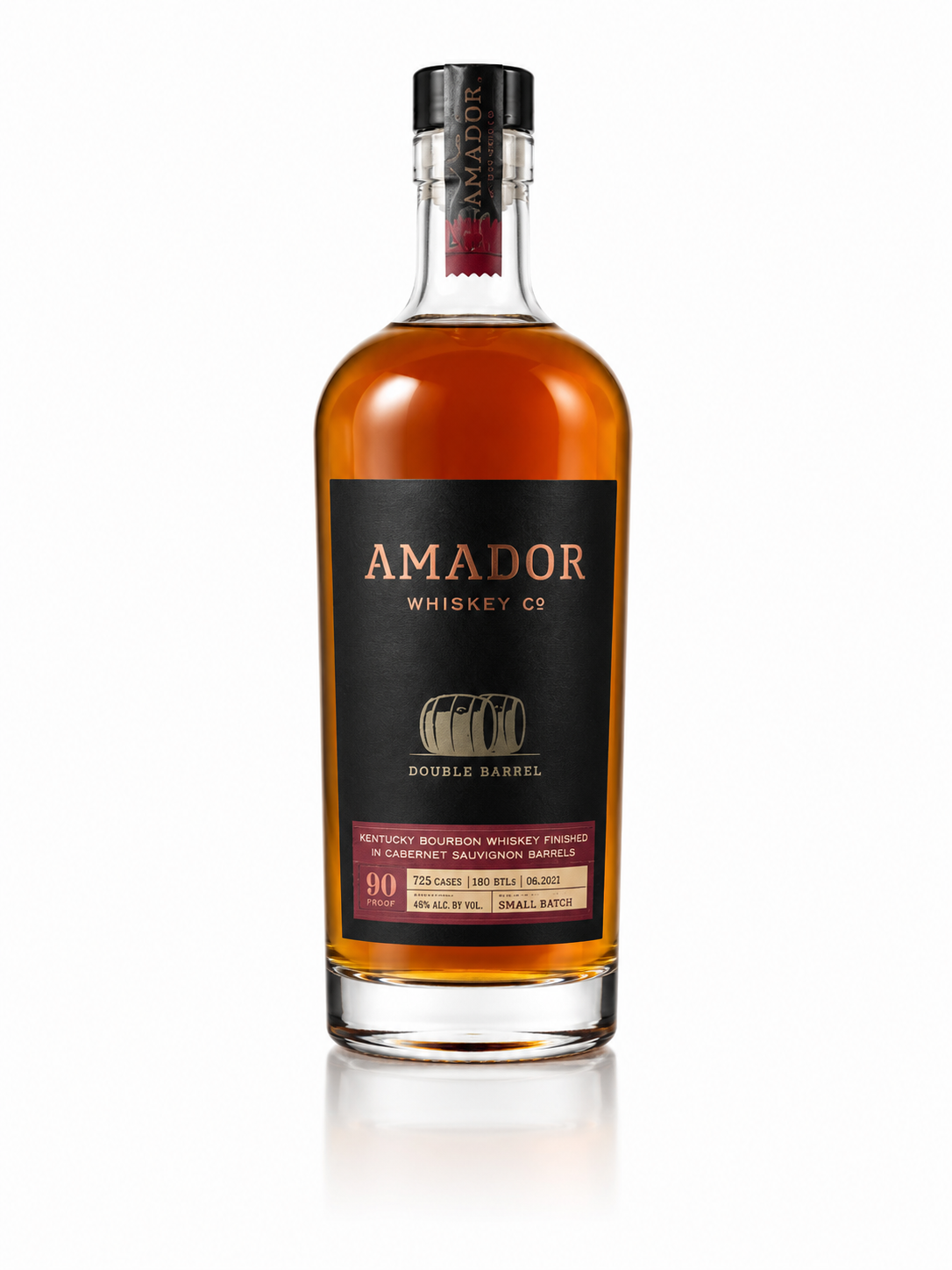 Amador Double Barrel Rye Kentucky Bourbon Whiskey (750mL)