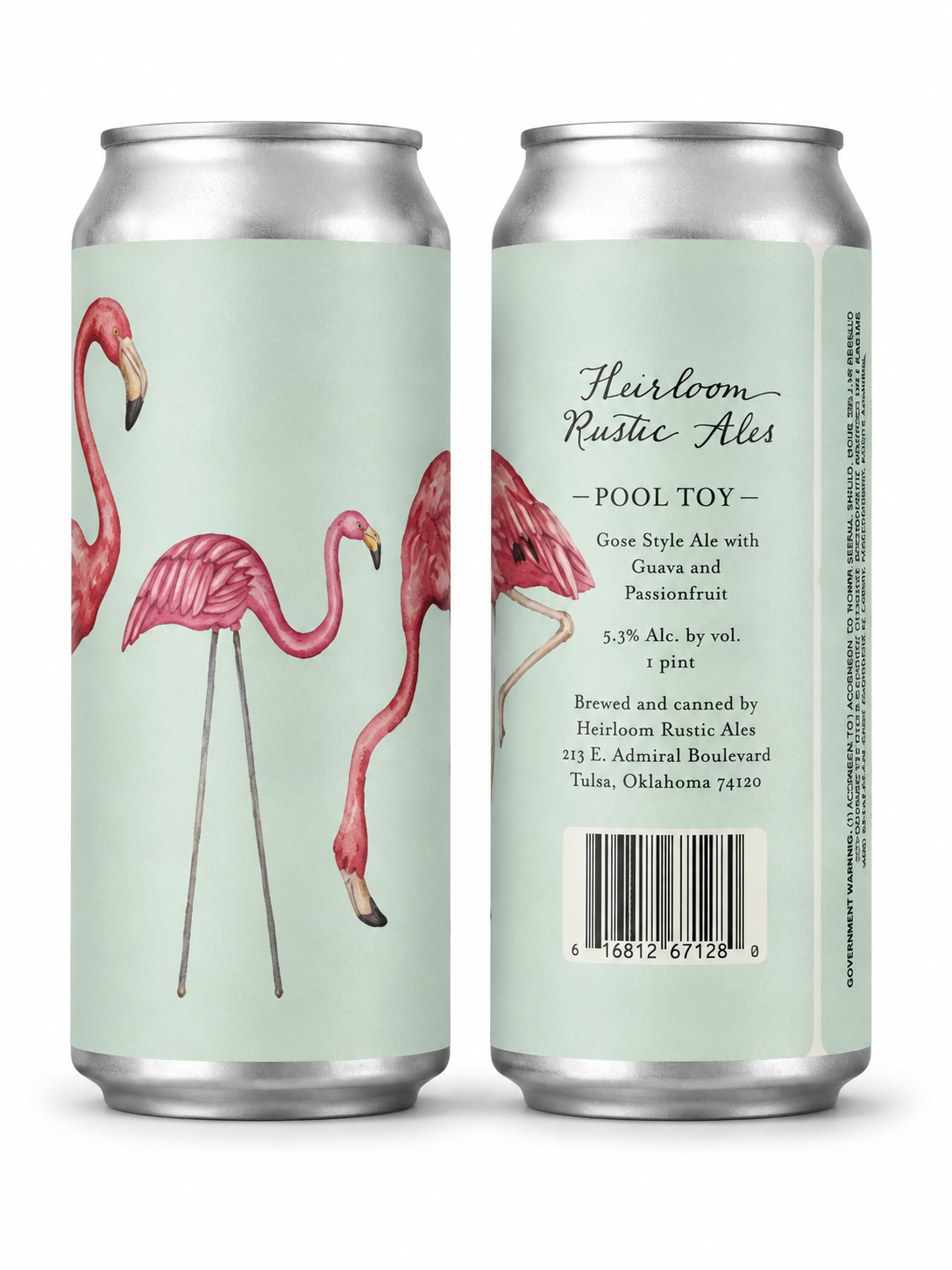 Heirloom Pool Toy Gose with Guava and Passionfruit