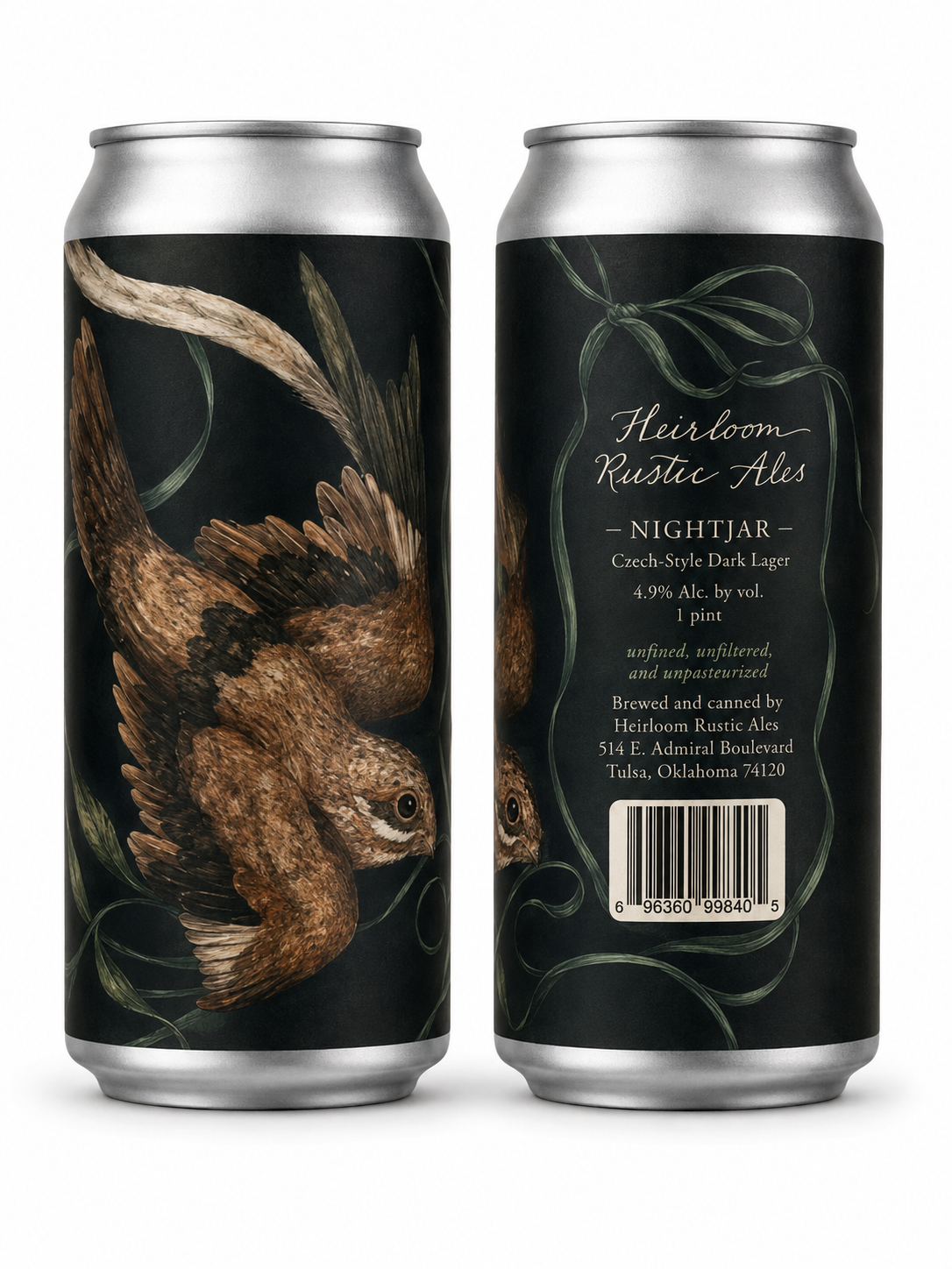 Heirloom Nightjar Czech Dark Lager