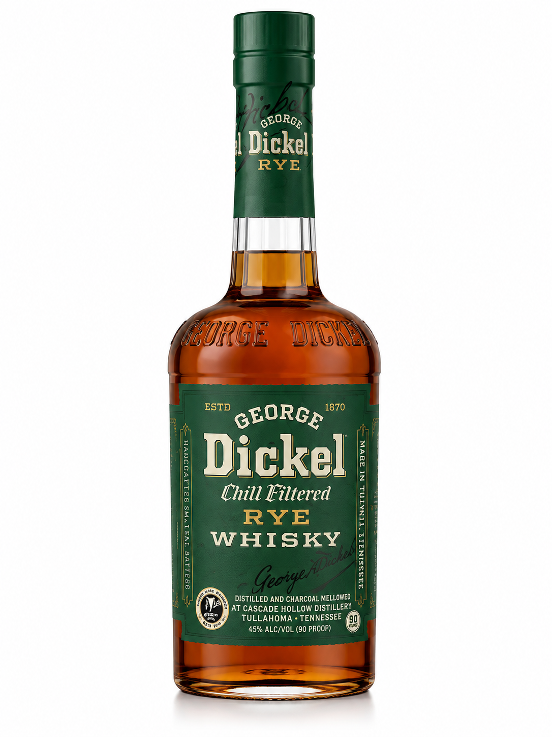 Dickel Tennesee Rye Whiskey 750ml