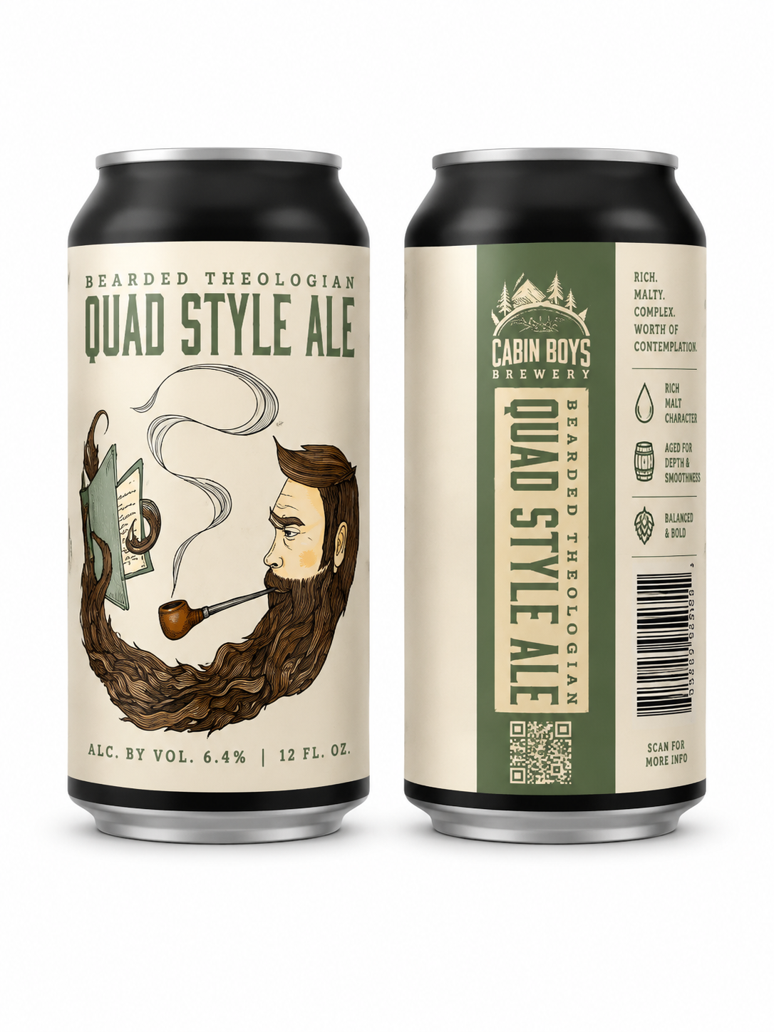 Cabin Boys Bearded Theologian 6pk