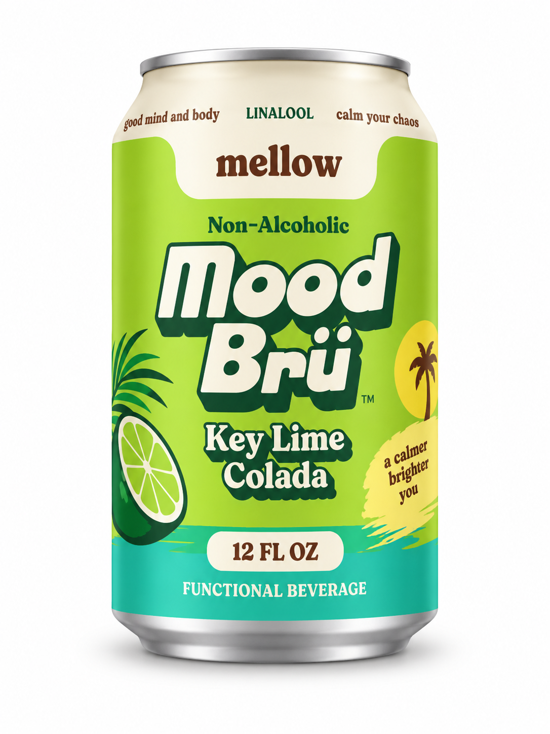Mood Bru Key Lime Colada 12oz Can