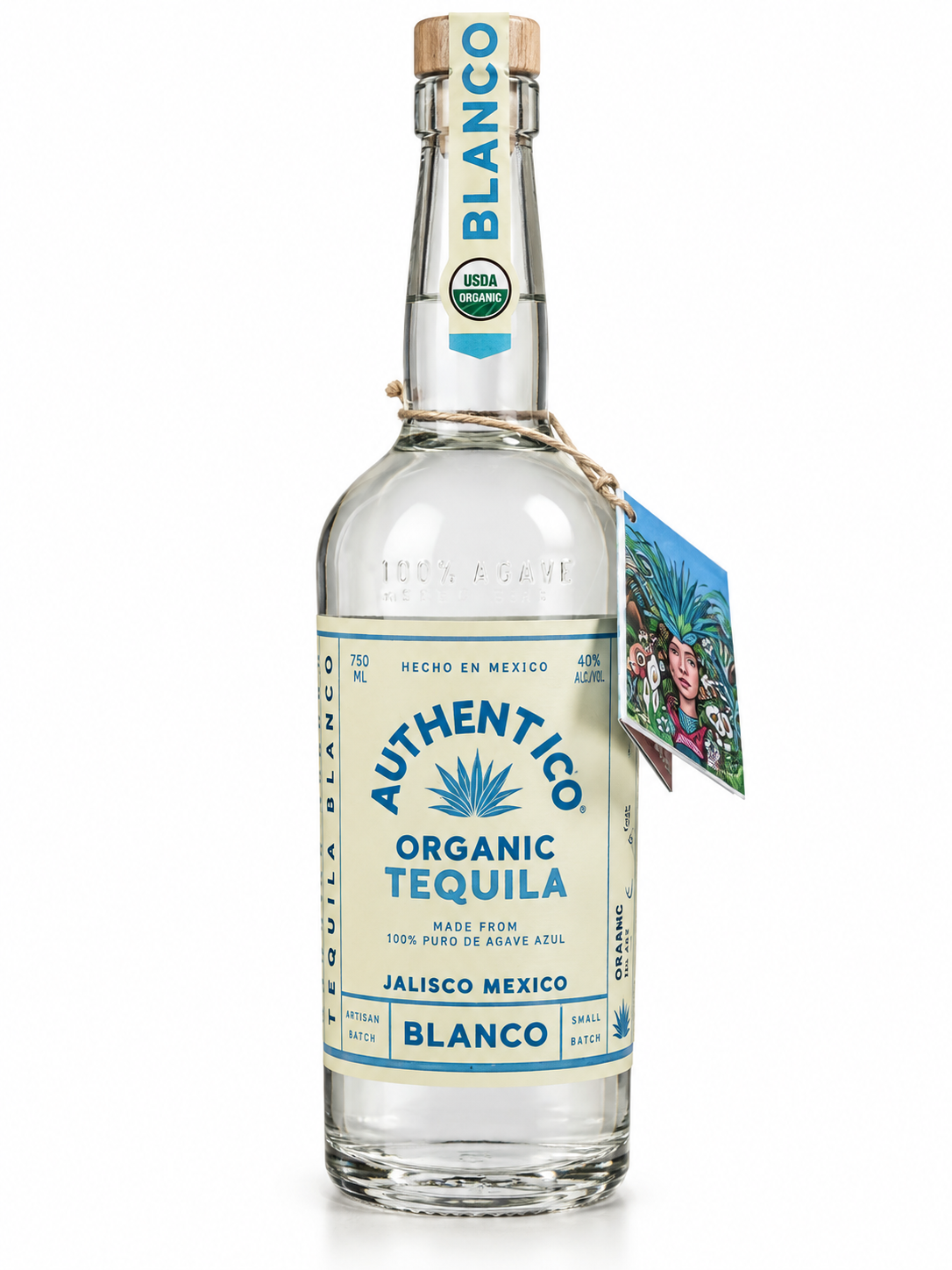 Authentico Blanco Tequila 750ml