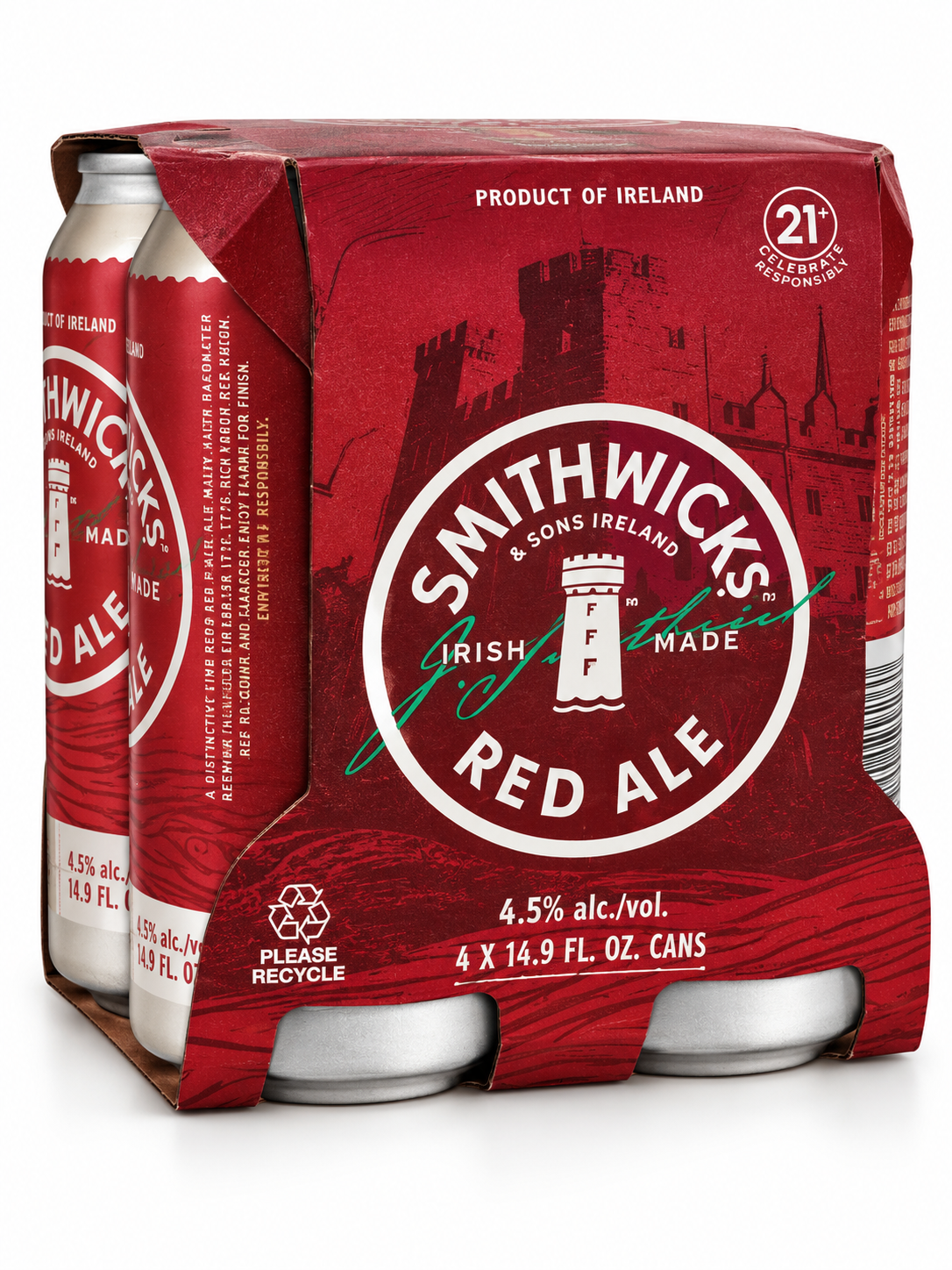 Smithwick’s Irish Red Ale 4pk