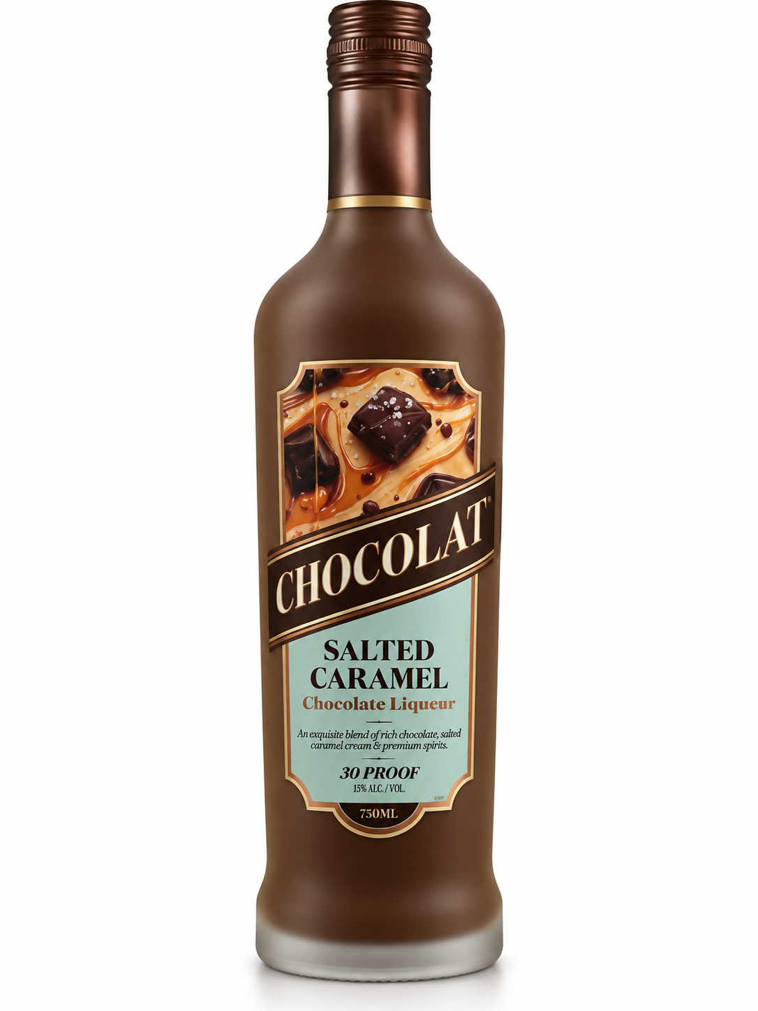 ChocoLAt Deluxe Salted Caramel Chocolate Liqueur (750mL)