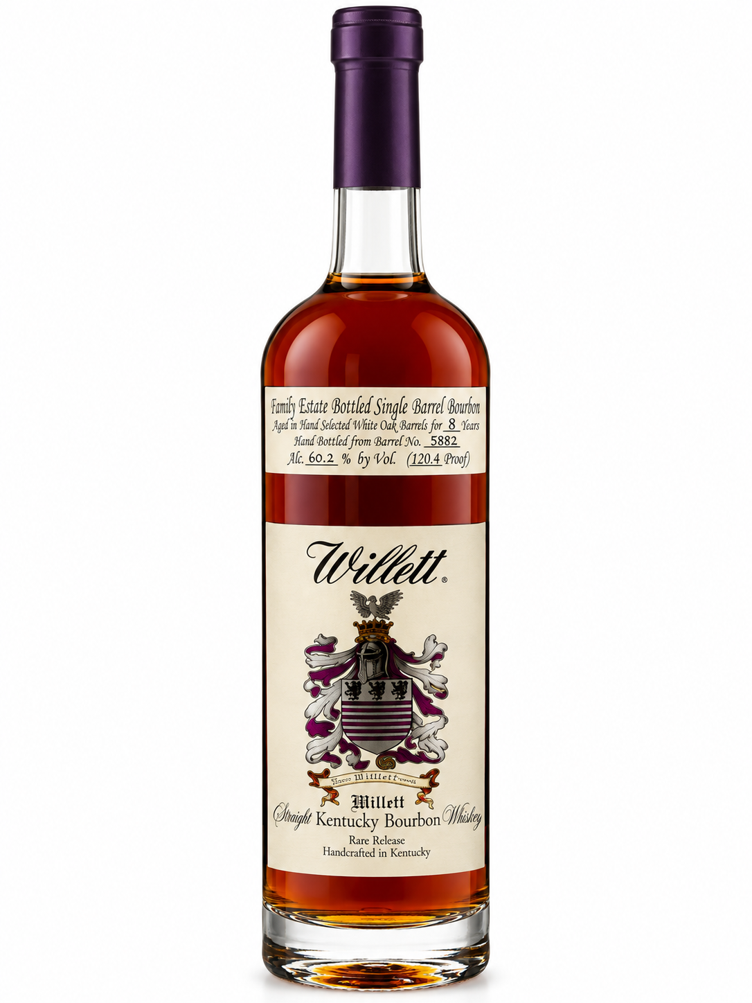 Willett 8yr Kentucky Straight Bourbon Whiskey (Thunder Rolls) No. 8842 (750mL)