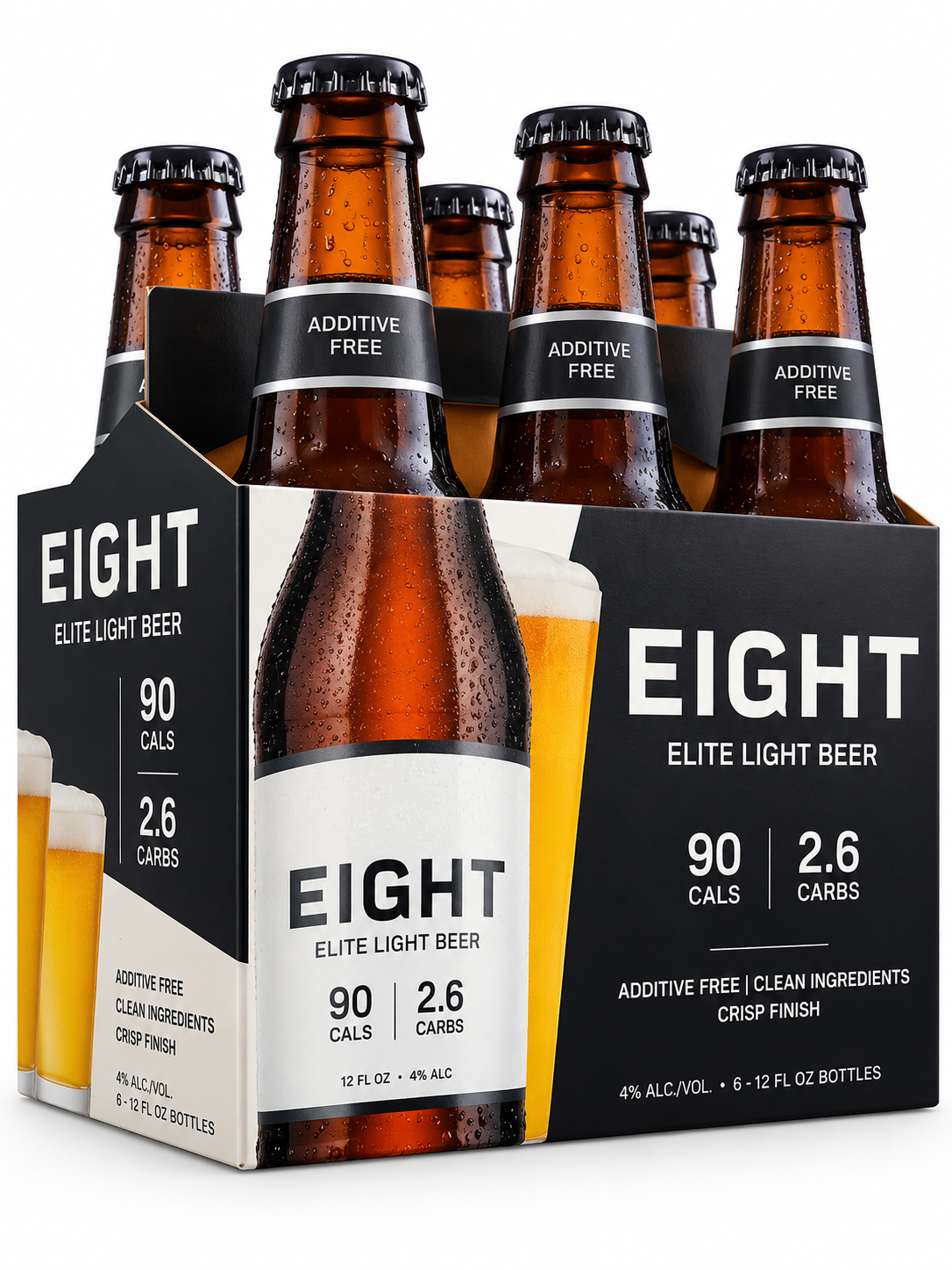 Eight Elite Light Lager 6pk