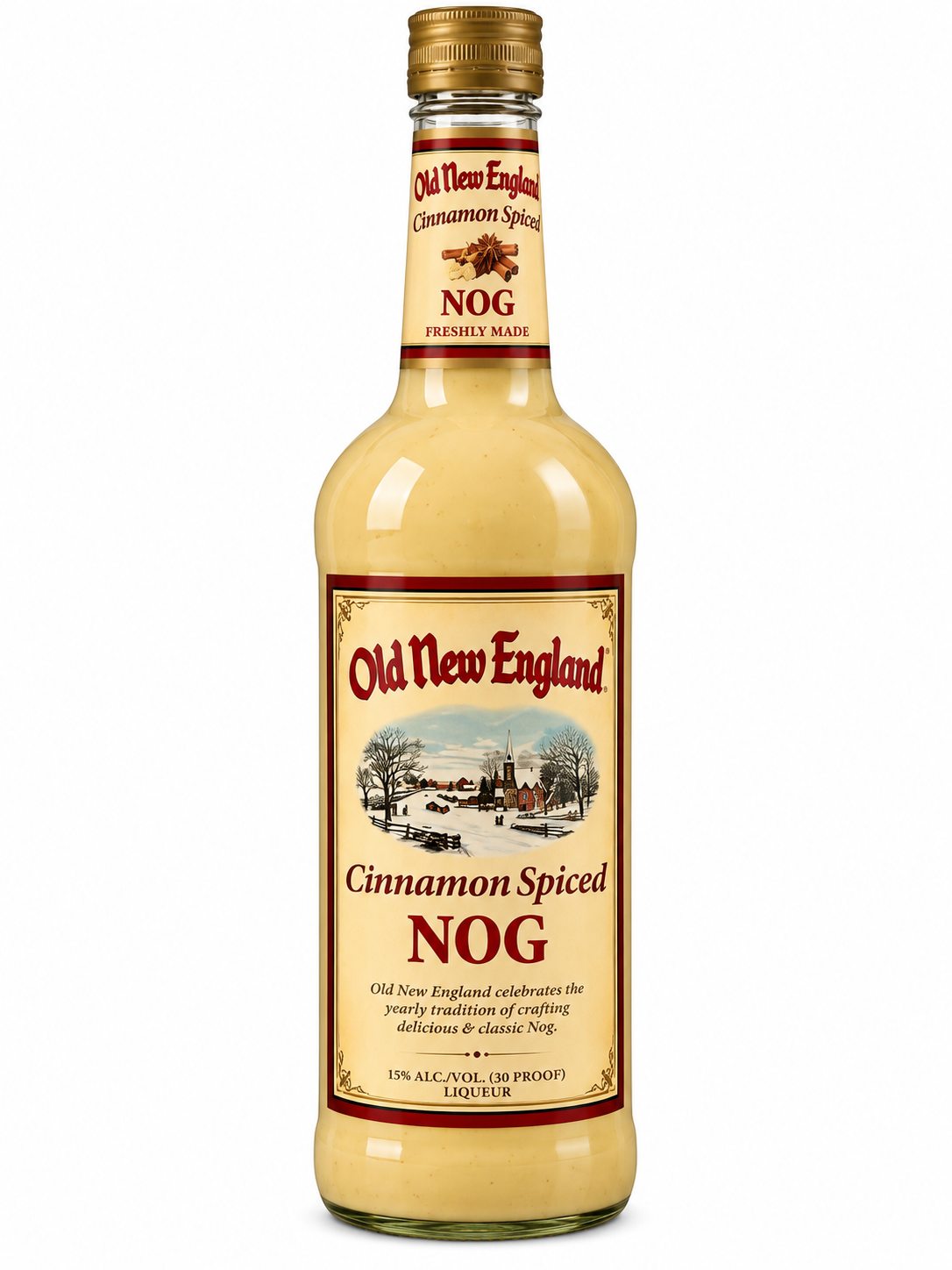 Old New English Cinnamon Spiced Nog (750mL)