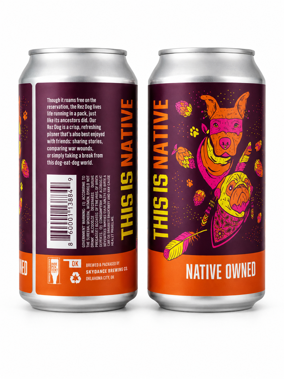 Skydance Rez Dog Native Pilsner 6pk