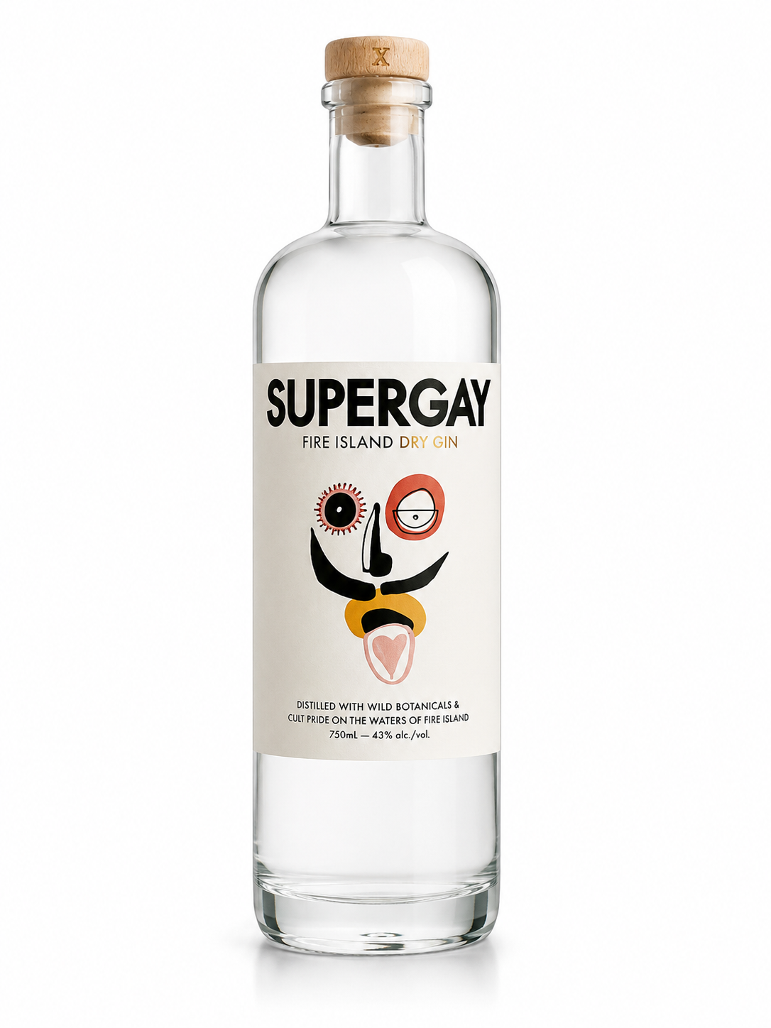 Supergay Fire Island Dry Gin (750ml)