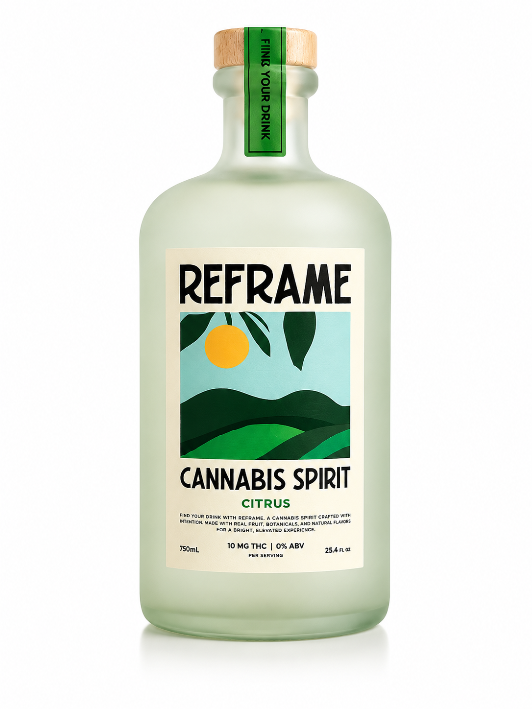 Reframe Cannabis Spirit Citrus (750ml)