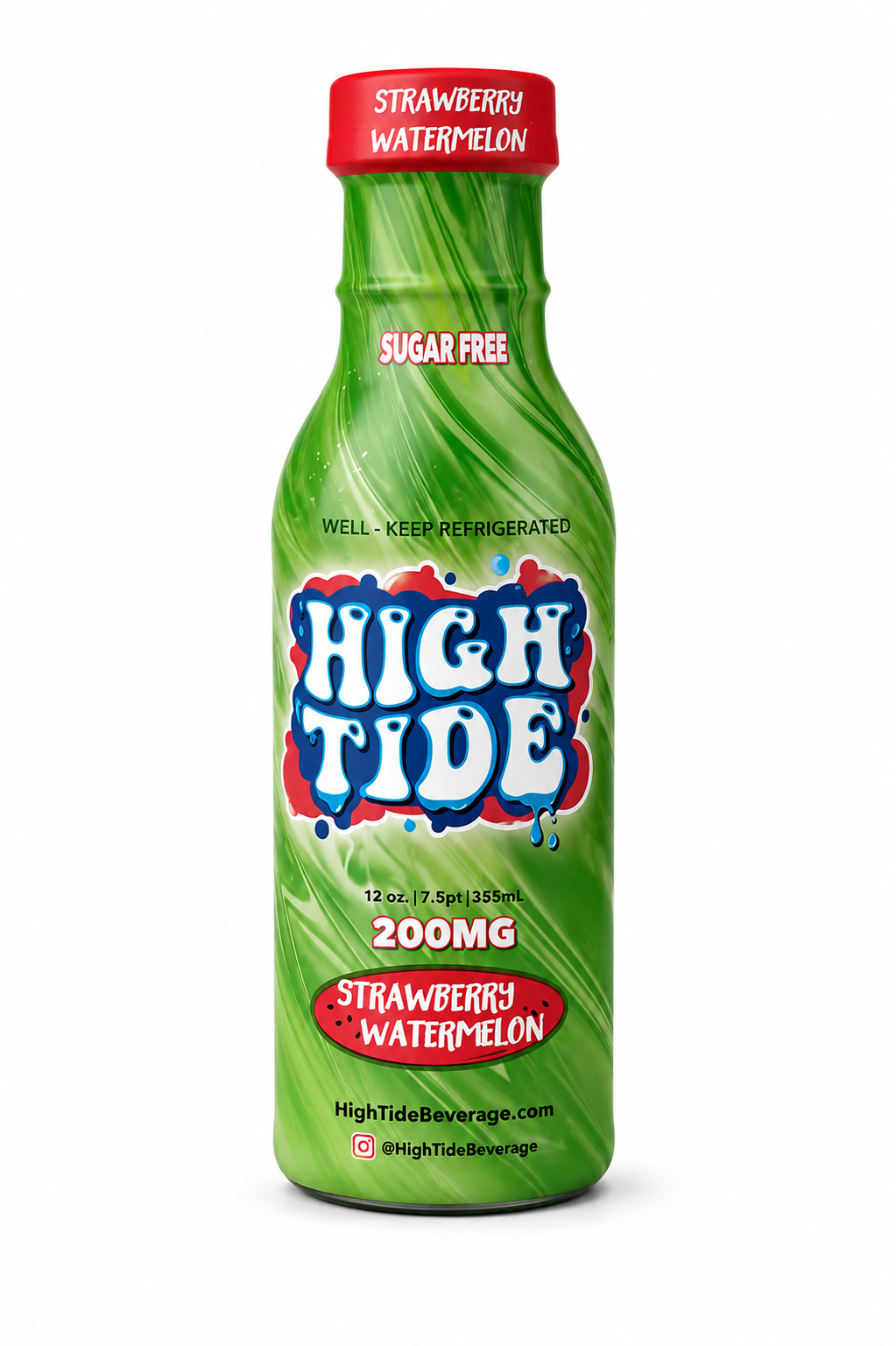 High Tide THC (200mg) Strawberry Watermelon