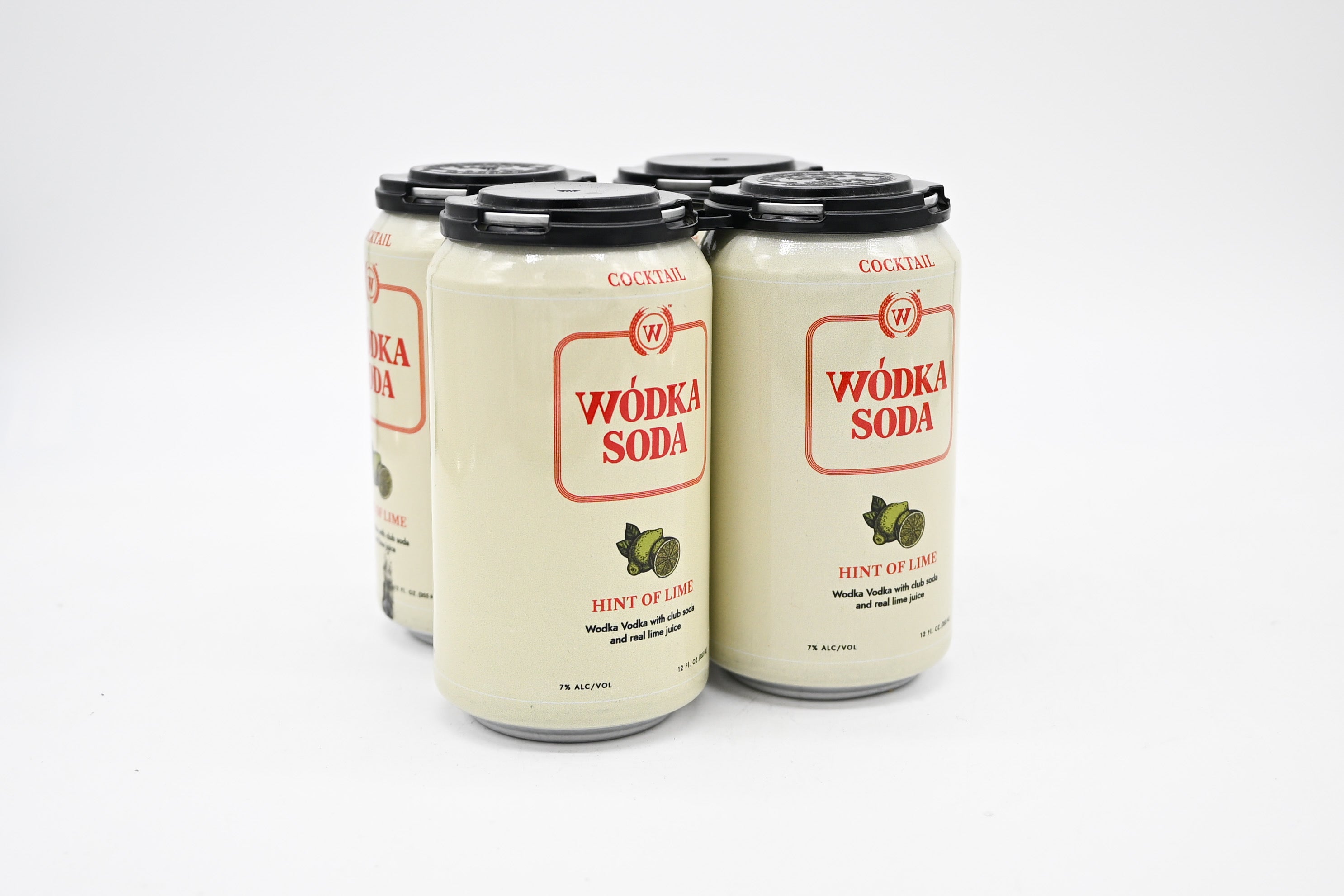 Wodka Soda with Lime 4-packs