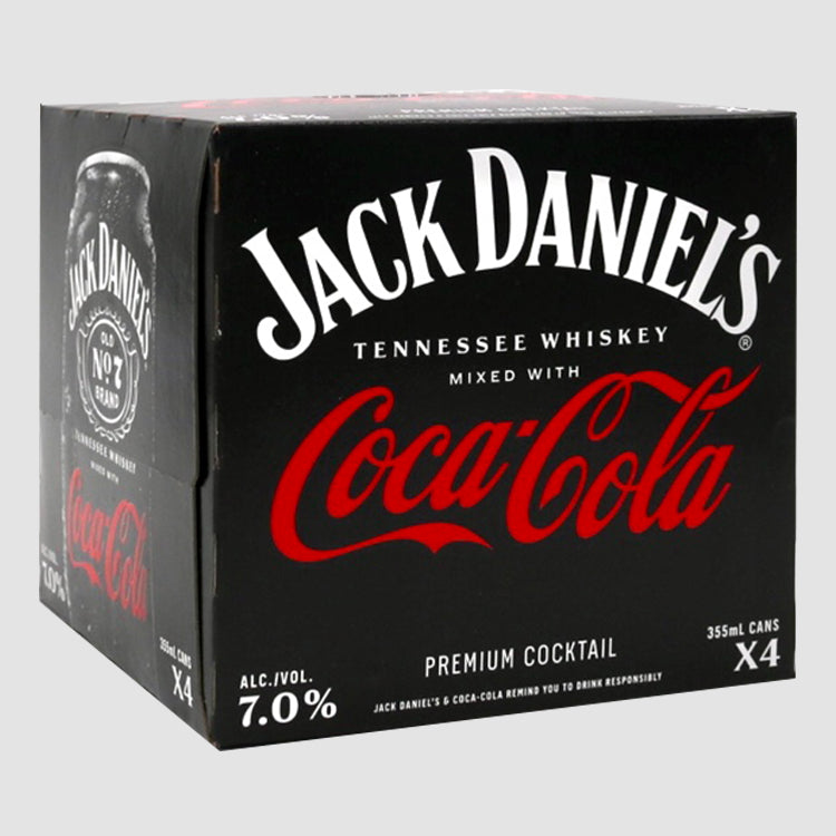 Jack Daniel's - Whiskey & Coke 4-pack