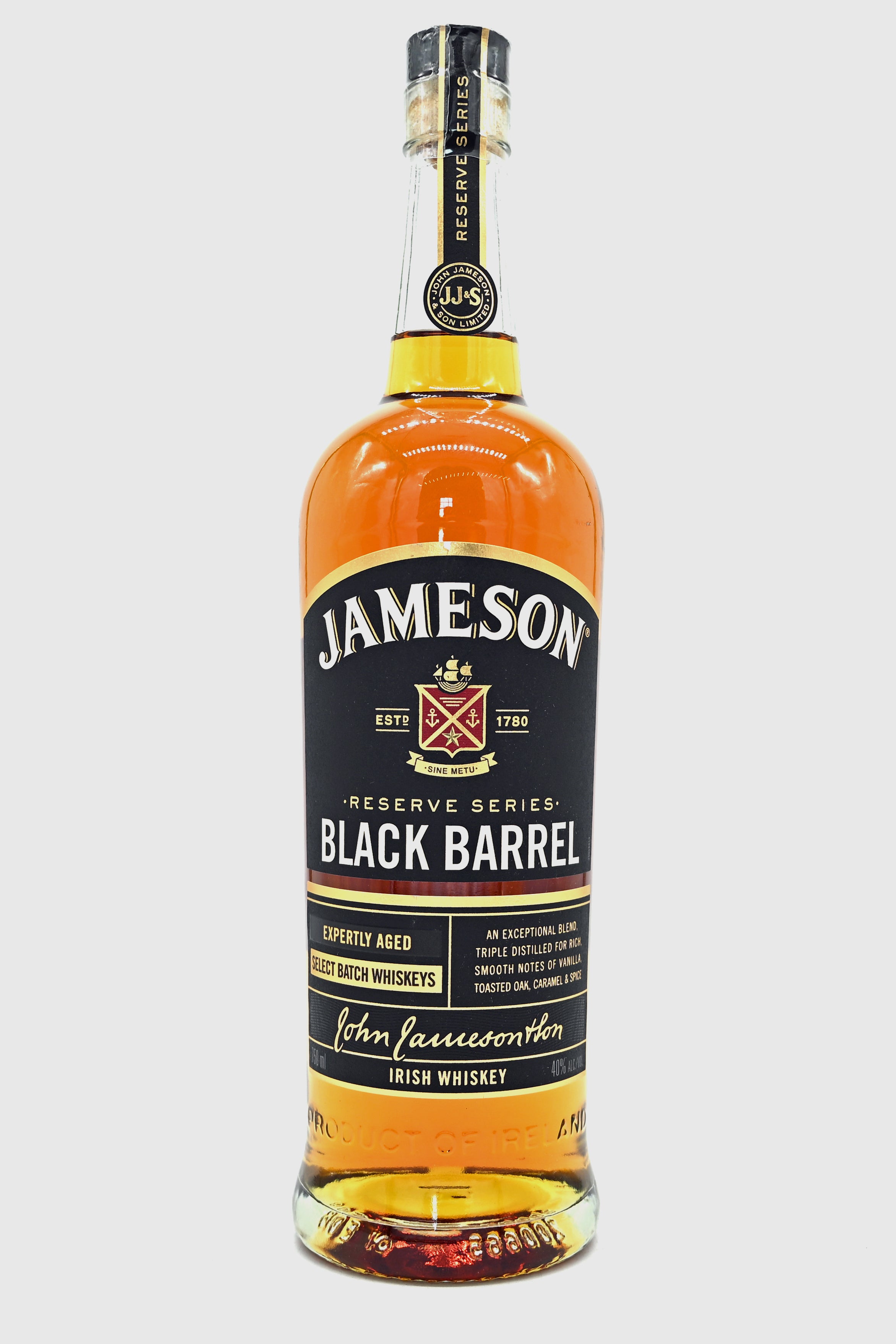 Jameson Black Barrel 750mL