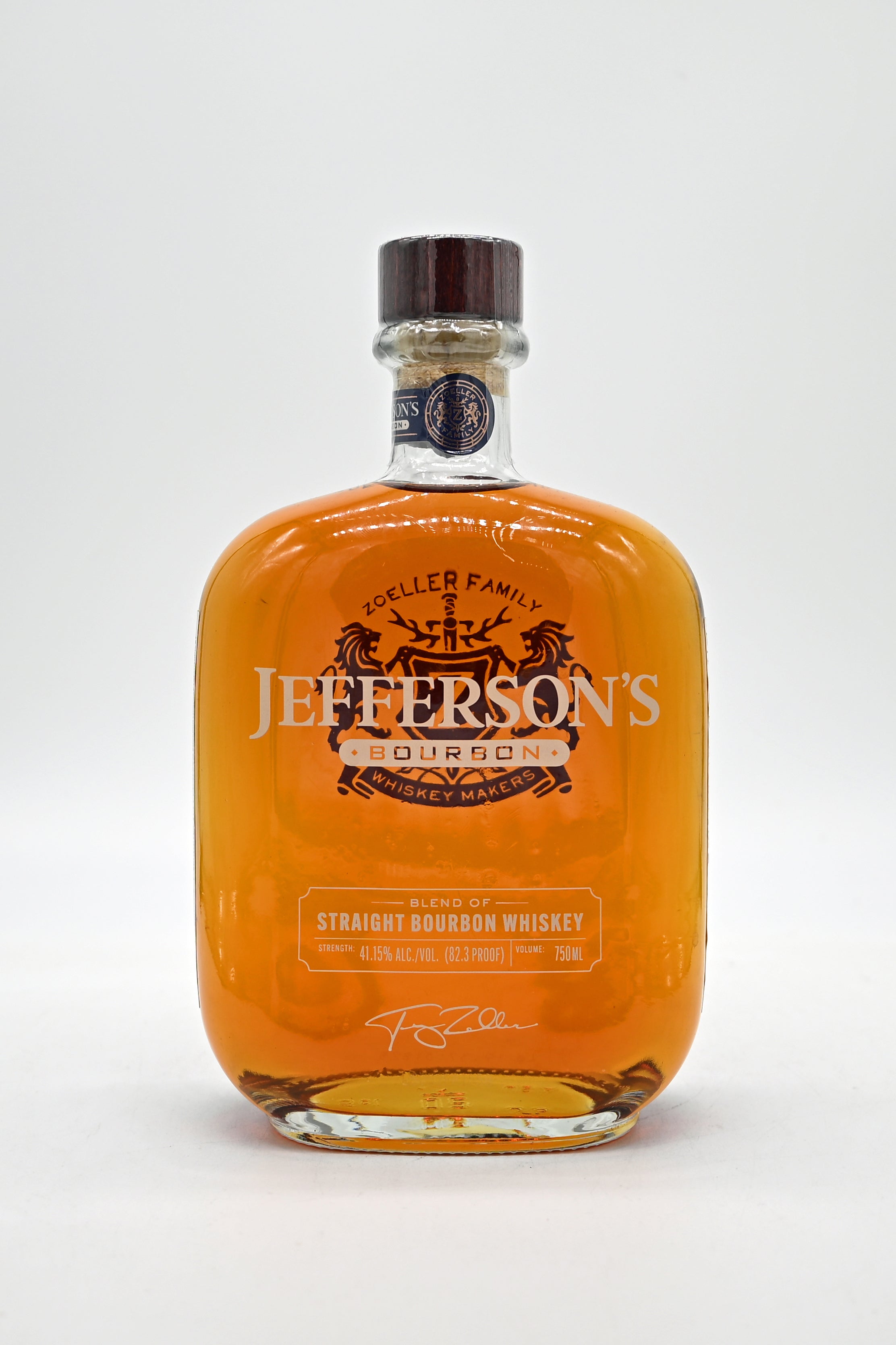 Jefferson Straight Bourbon Whiskey 750mL