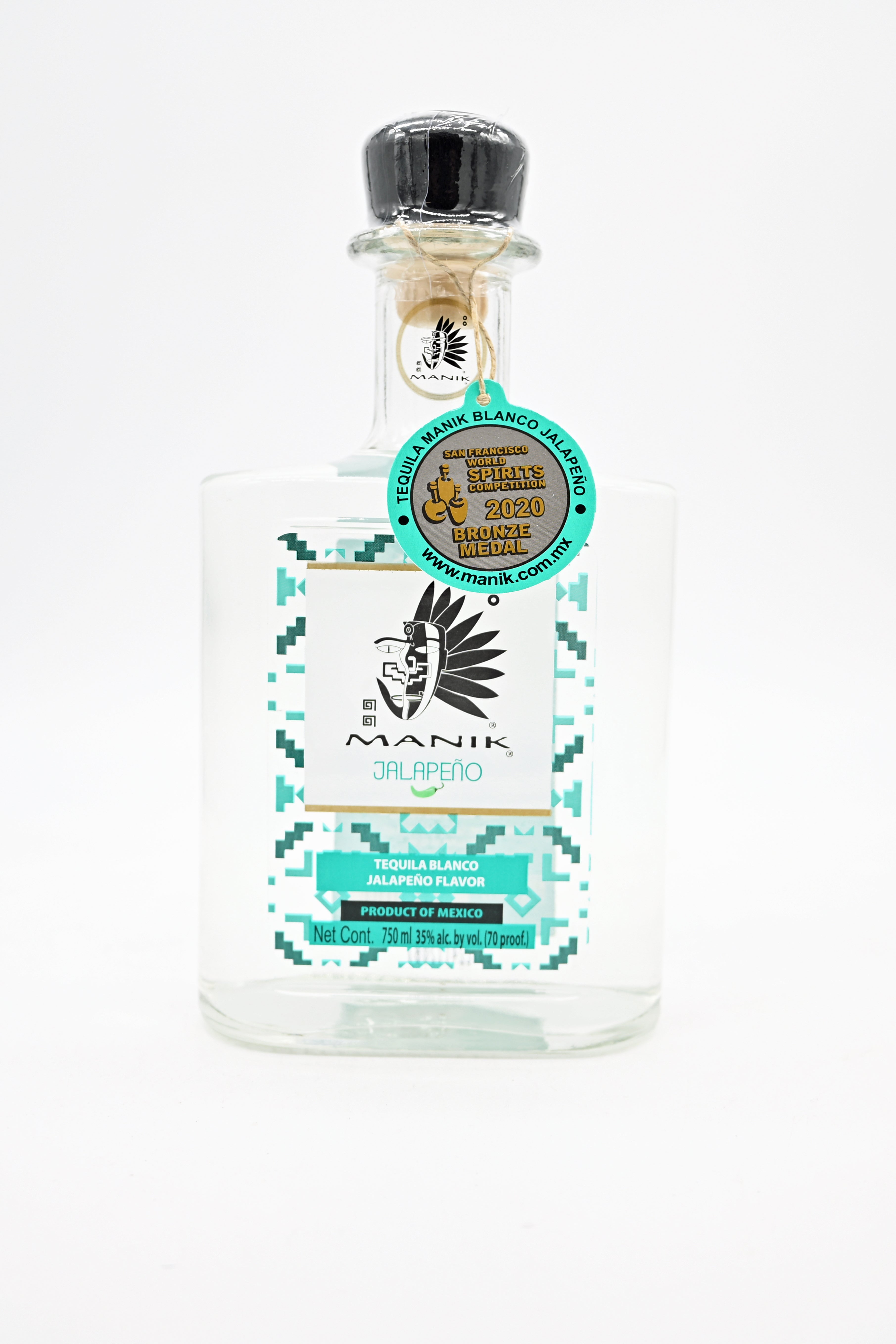 Manik Jalapeño Tequila 750mL