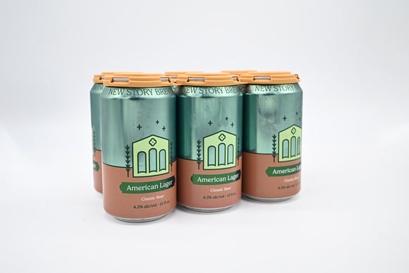 New Story Brewing American Lager 6-pack
