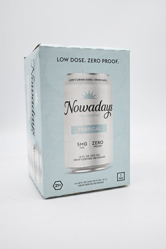Nowadays Tropical 5mg THC 6-pack