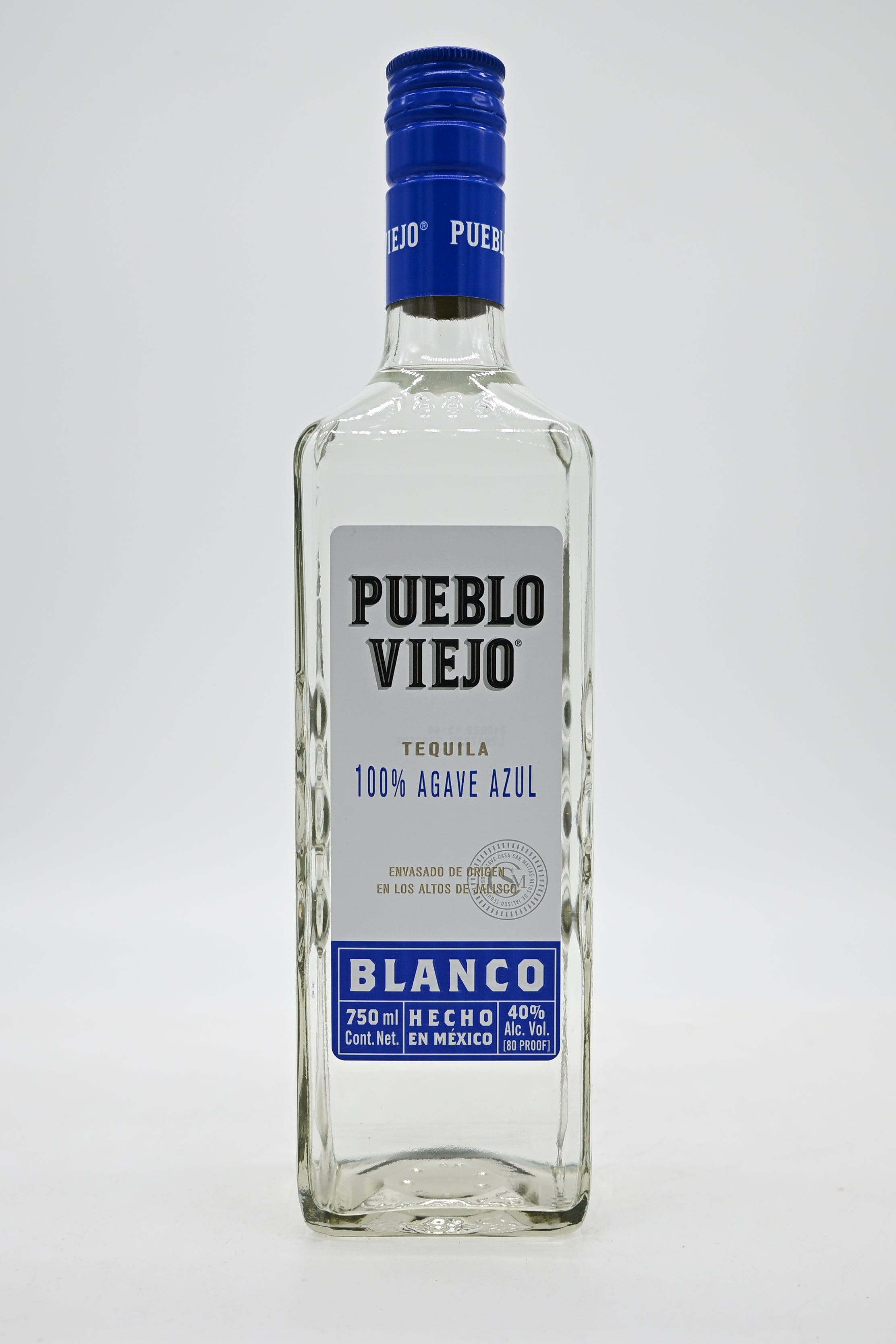 Pueblo Viejo Blanco Tequila 750mL