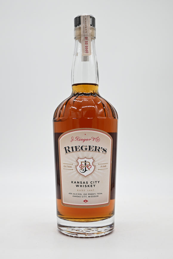 J. Rieger Kansas City Whiskey 750mL