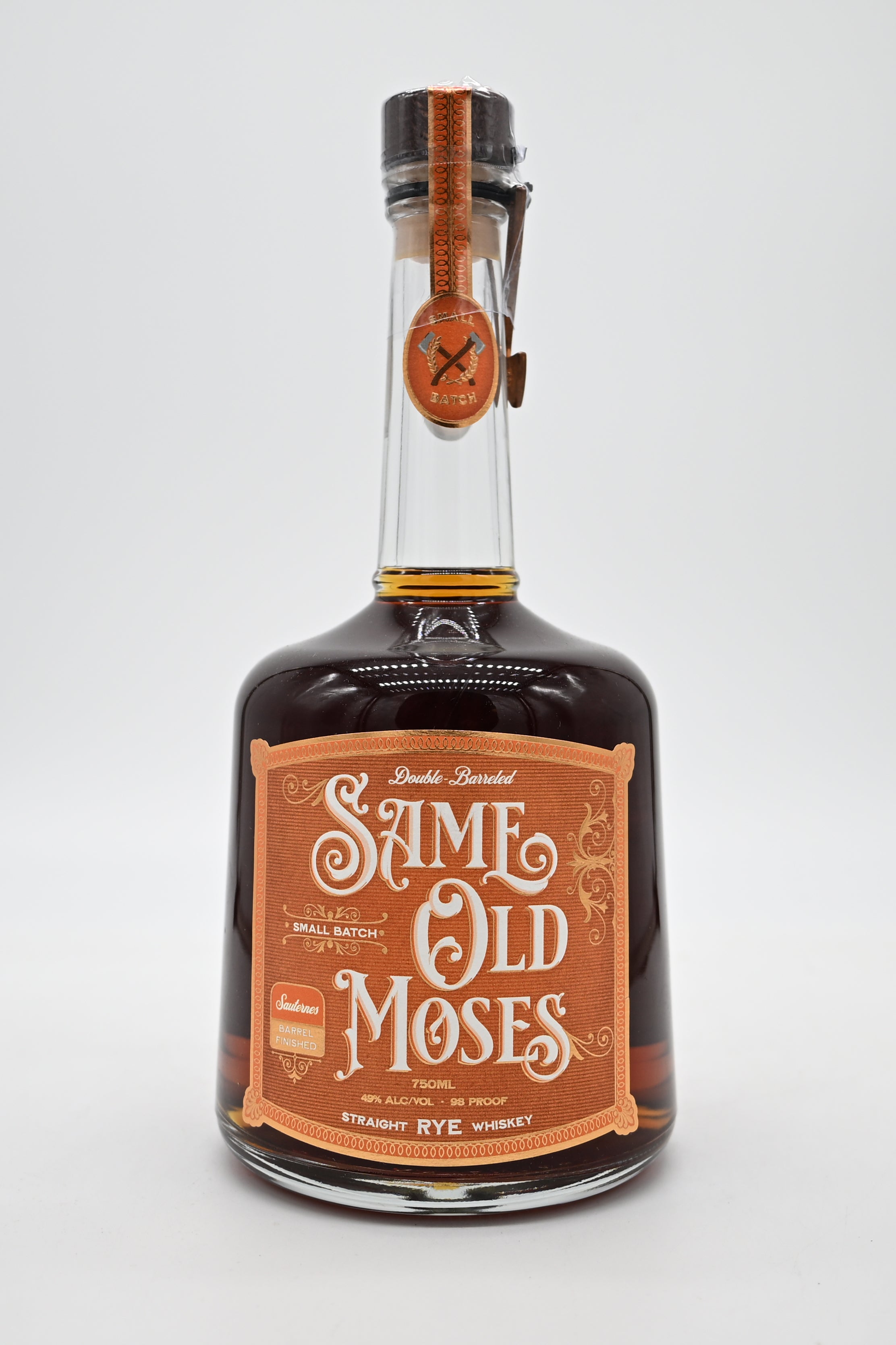 Same Old Moses Rye Sauternes Finish (Orange Label) 750mL