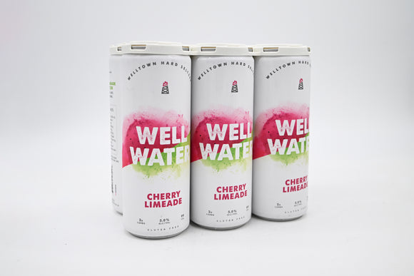 Welltown Brewing Well Water Cherry Limeade Seltzer 6-pack