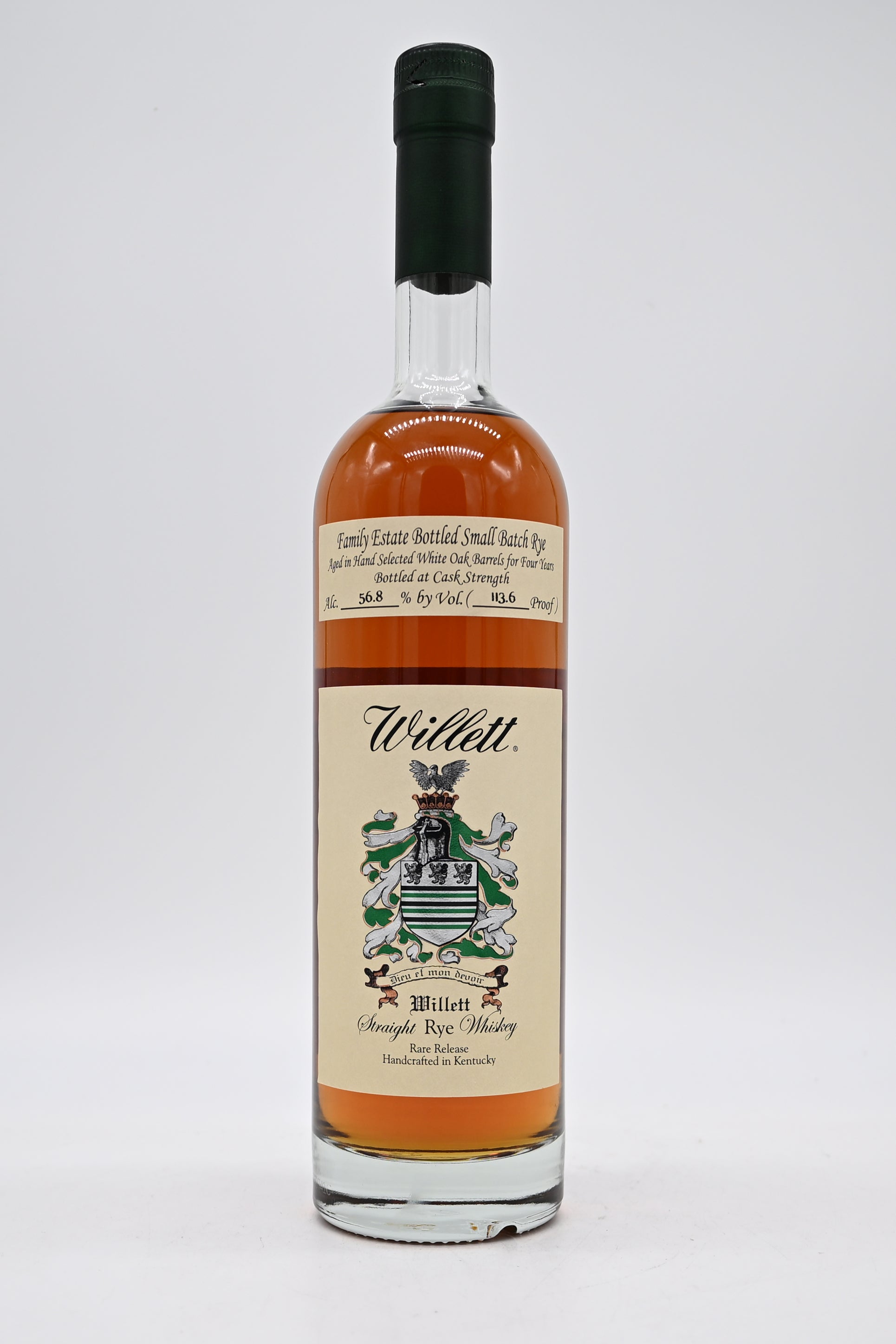 Willett Family Estates 4yr Rye Whiskey 750mL