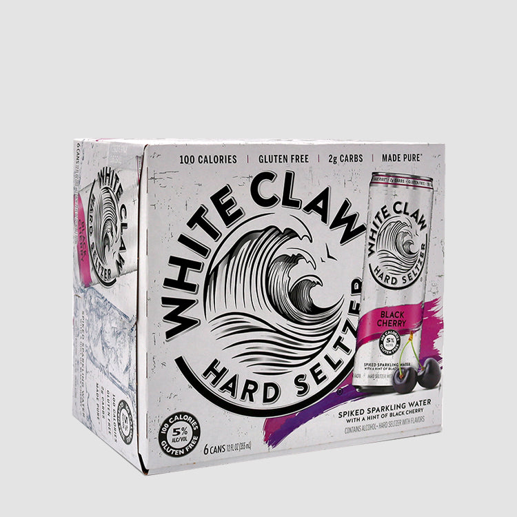 White Claw - Black Cherry 6-pack